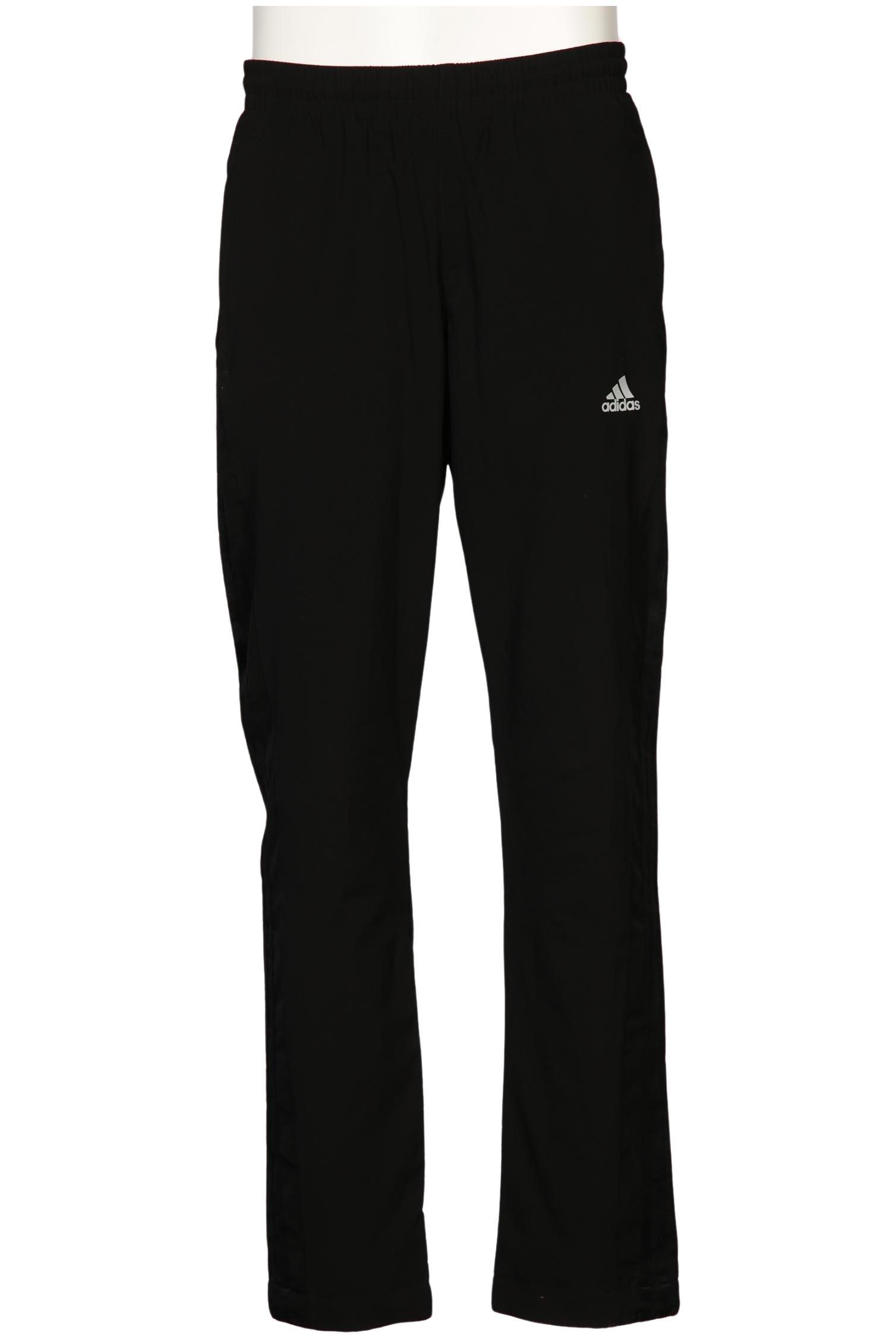 

adidas Herren Stoffhose, schwarz, Gr. 0