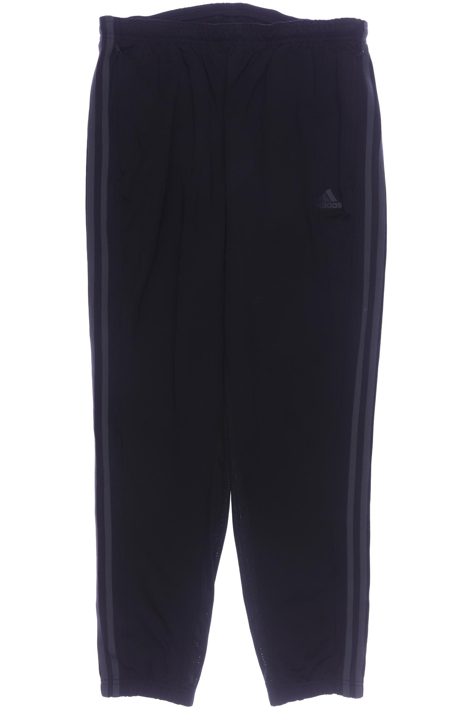 

adidas Herren Stoffhose, schwarz, Gr. 0