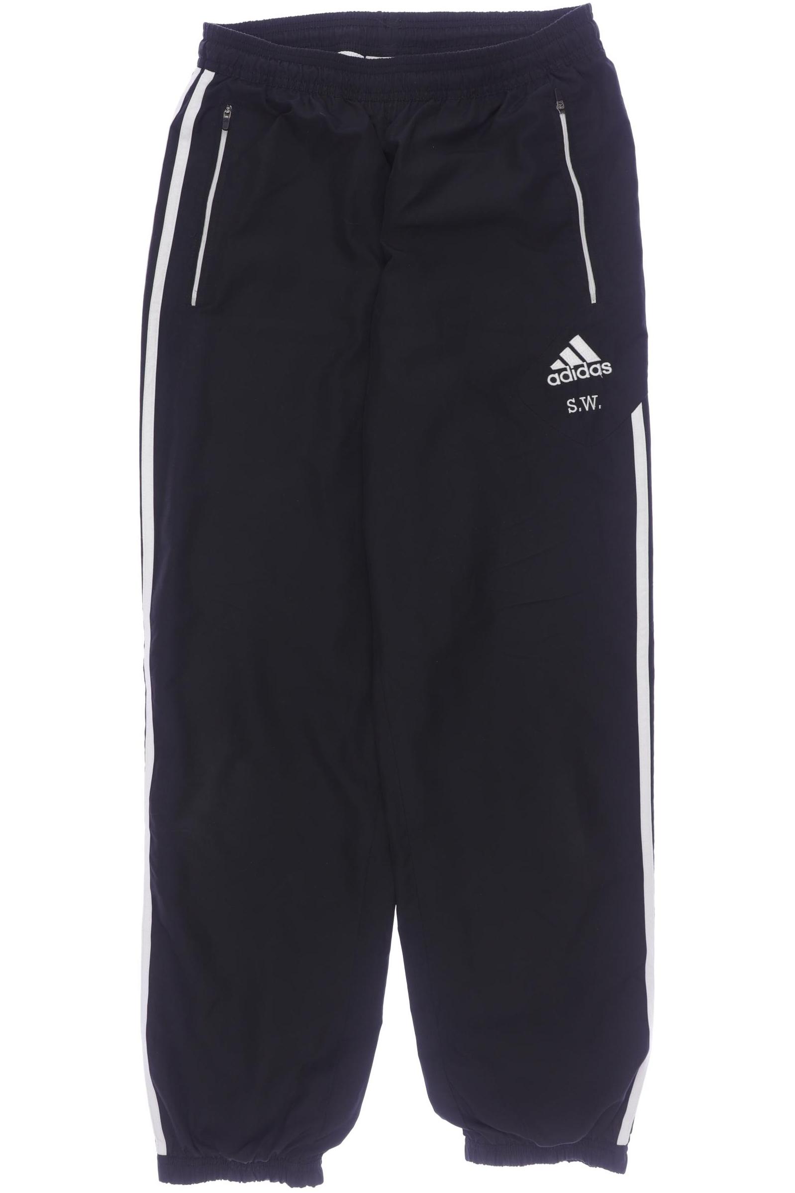 

adidas Herren Stoffhose, schwarz, Gr. 0