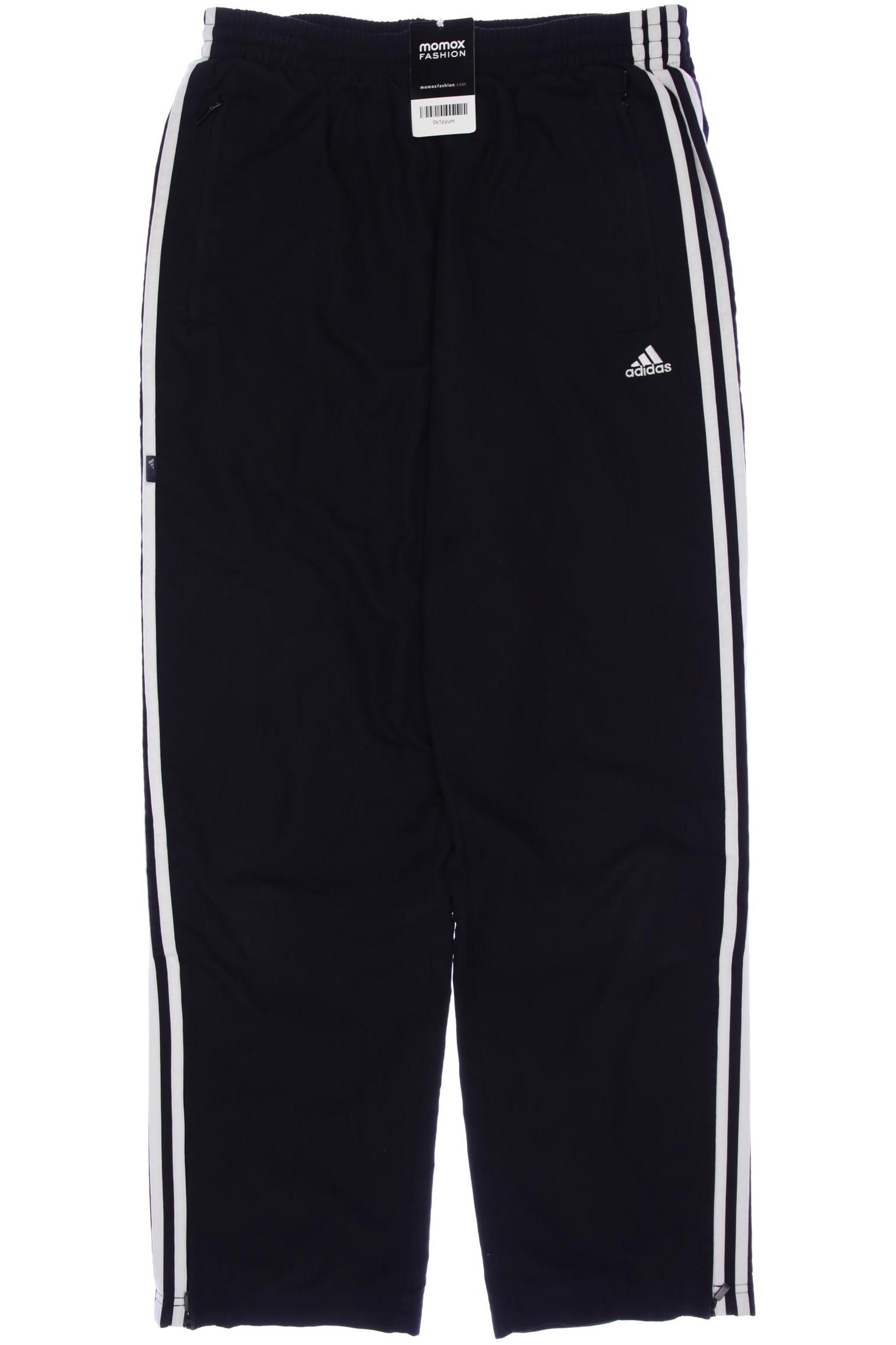 

adidas Herren Stoffhose, schwarz, Gr. 0