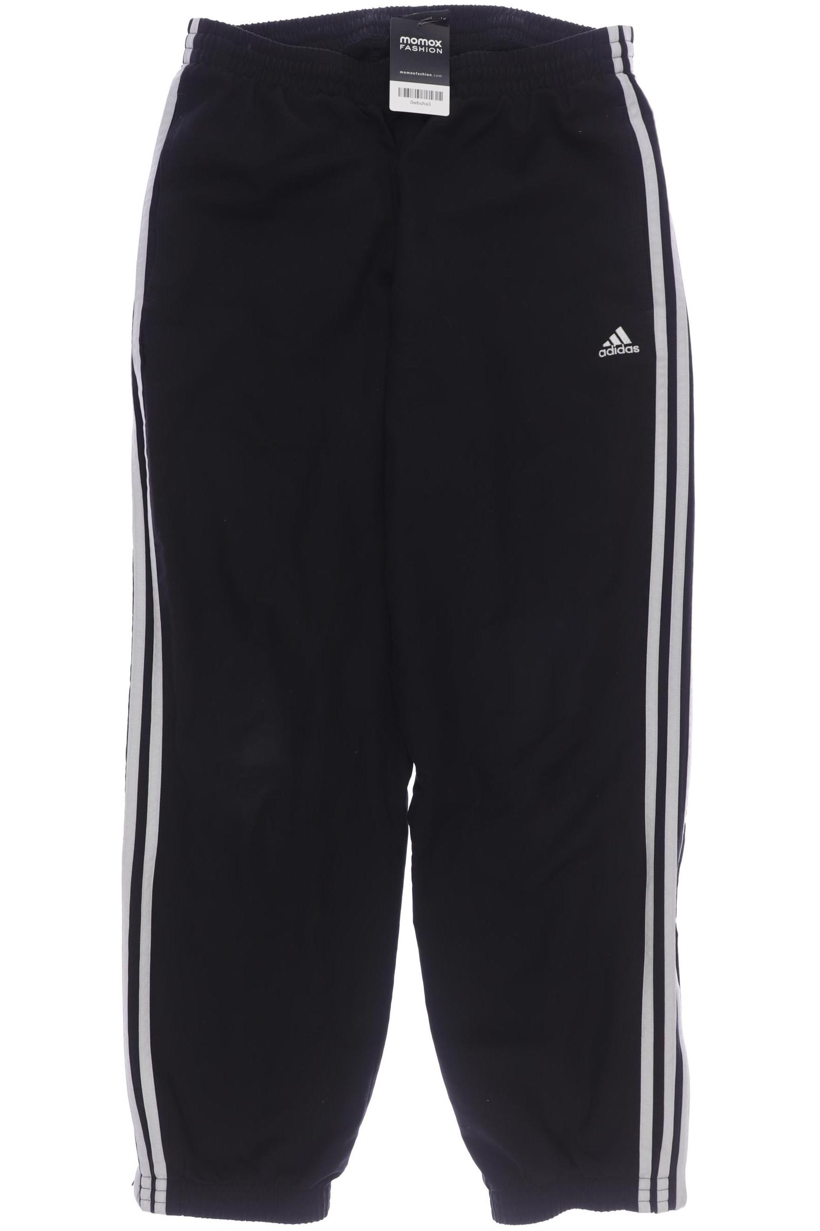 

adidas Herren Stoffhose, schwarz, Gr. 0