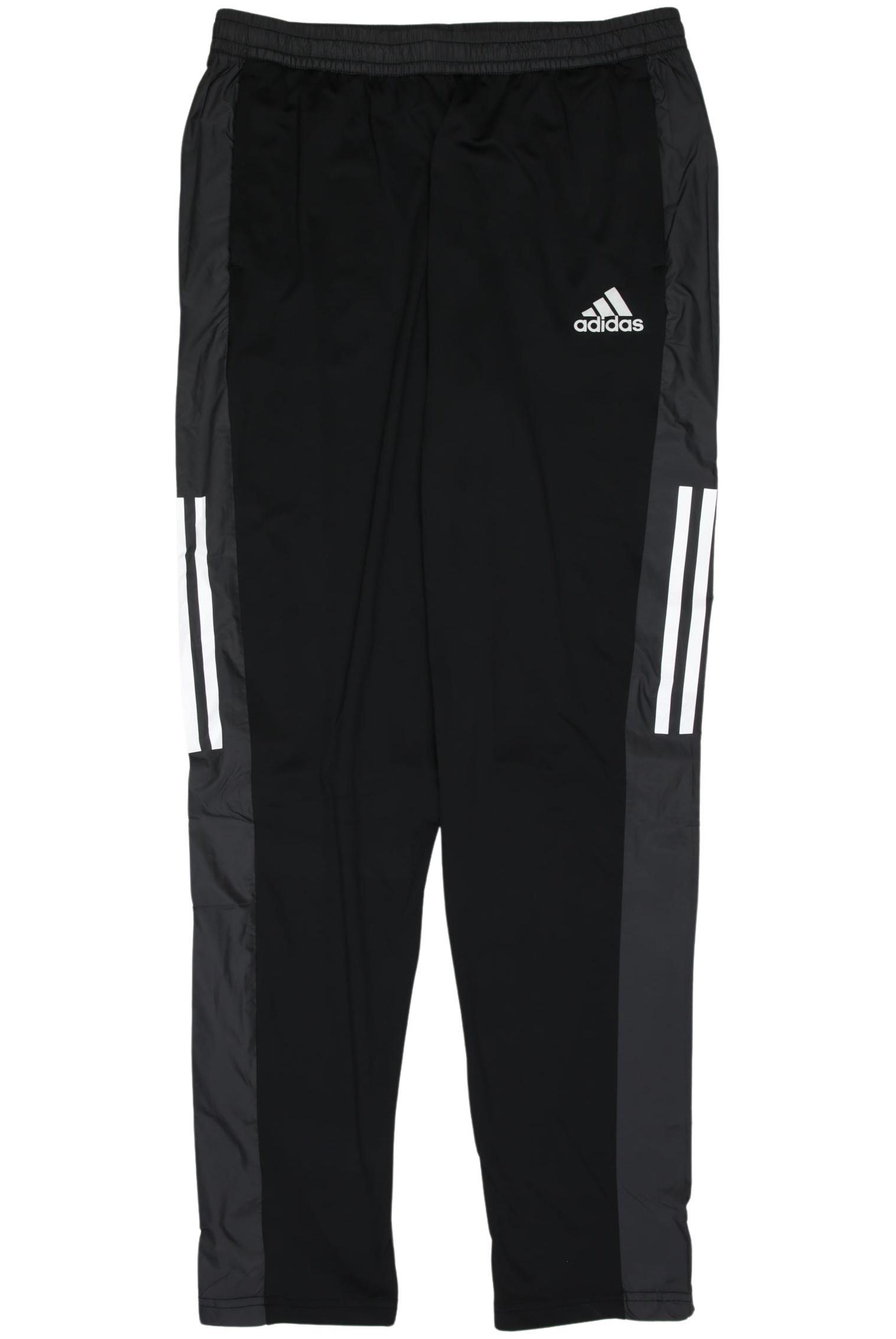 

adidas Herren Stoffhose, schwarz, Gr. 0