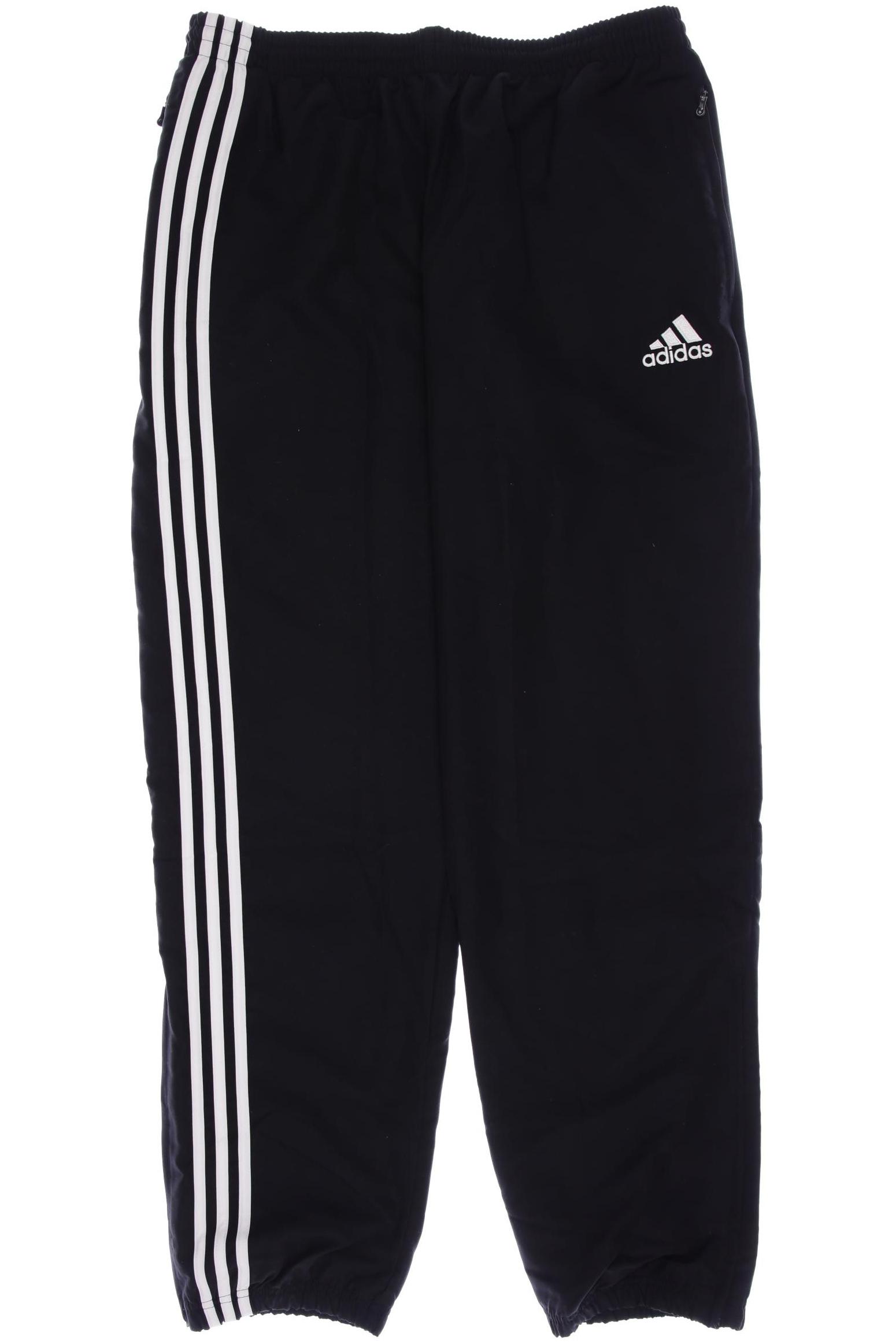 

adidas Herren Stoffhose, schwarz, Gr. 0