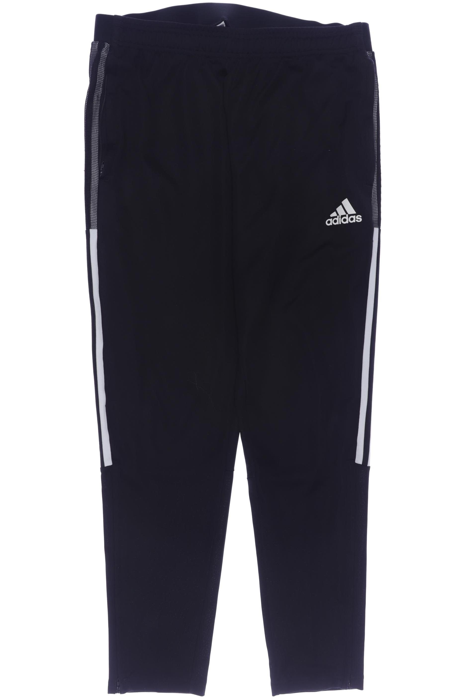 

adidas Herren Stoffhose, schwarz, Gr. 0