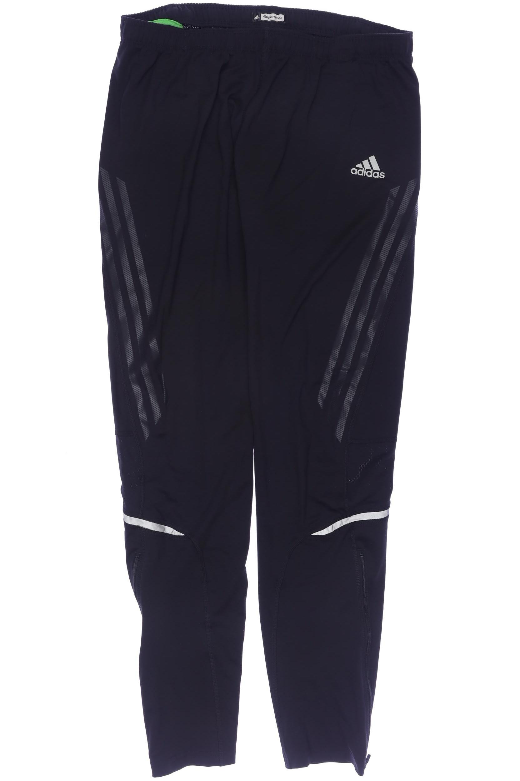 

adidas Herren Stoffhose, schwarz, Gr. 0