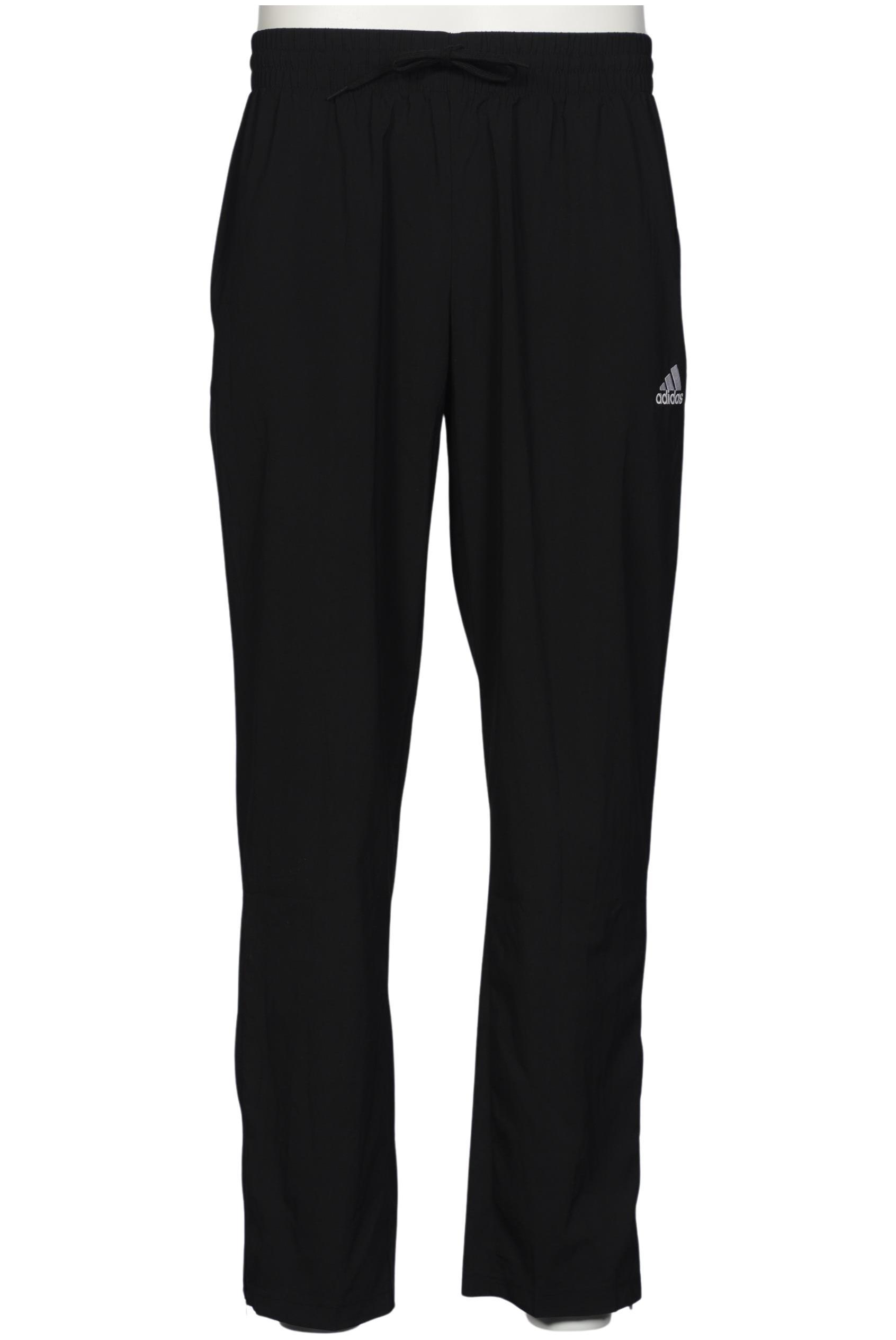 

adidas Herren Stoffhose, schwarz, Gr. 0