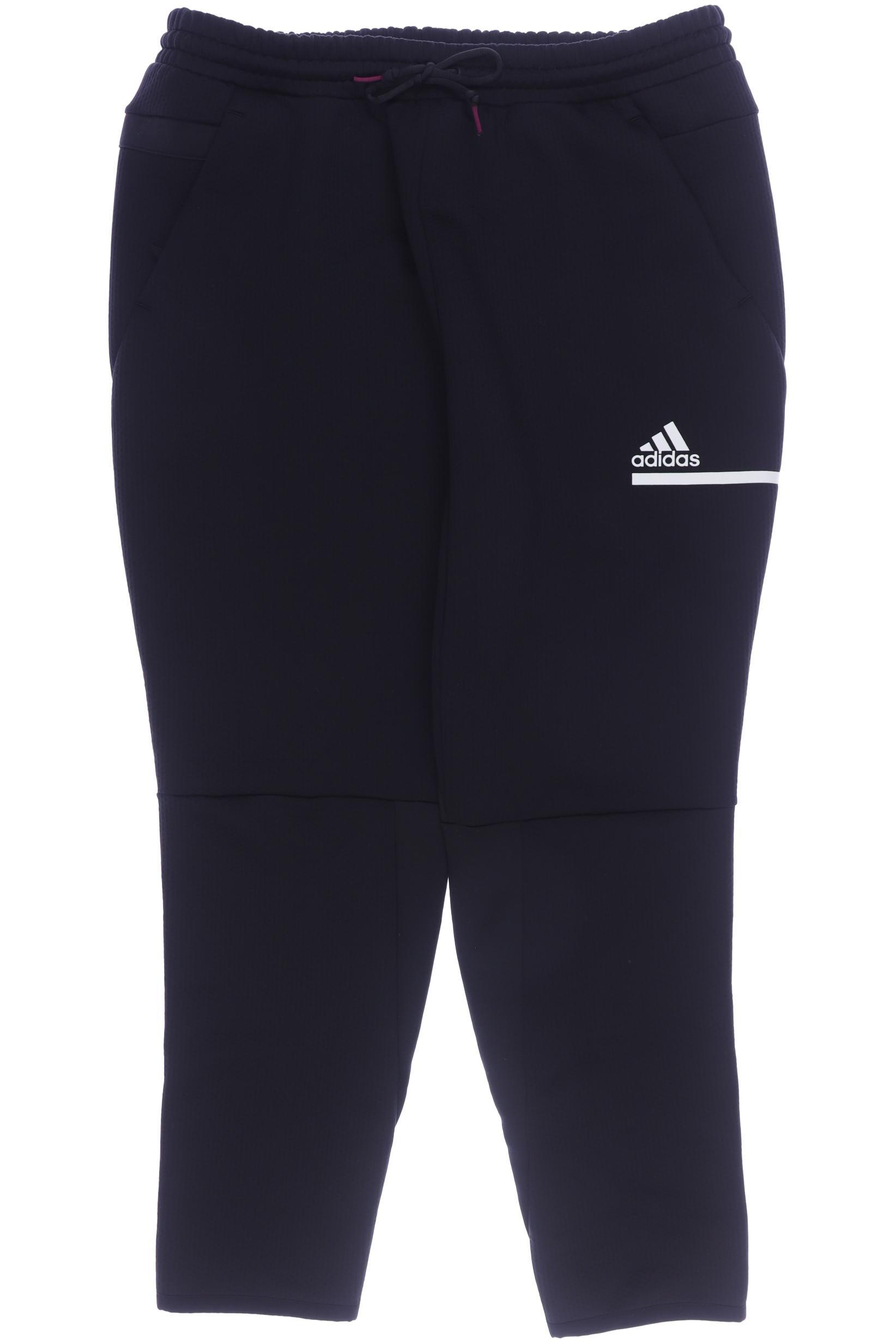 

adidas Herren Stoffhose, schwarz, Gr. 0