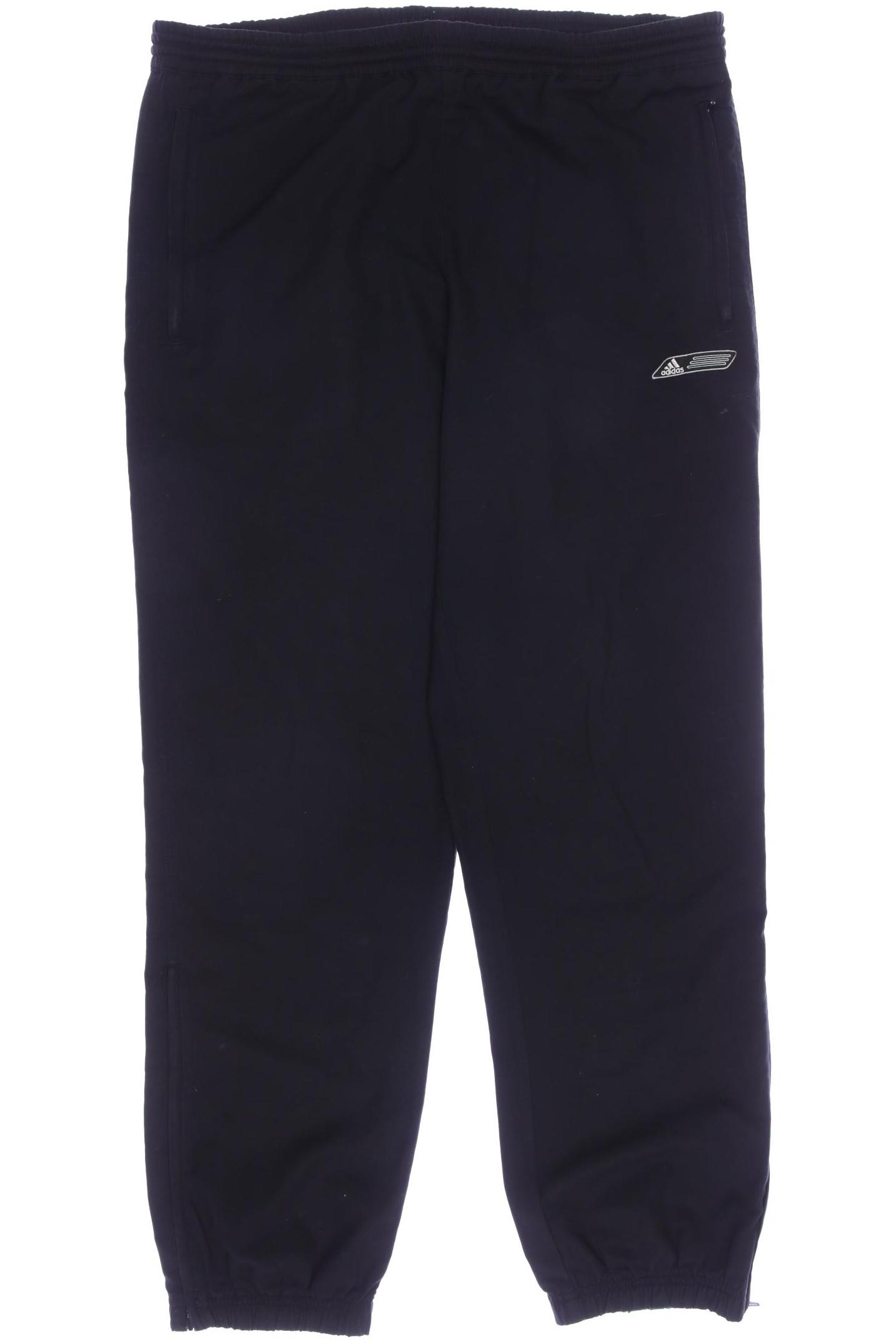 

adidas Herren Stoffhose, schwarz, Gr. 0