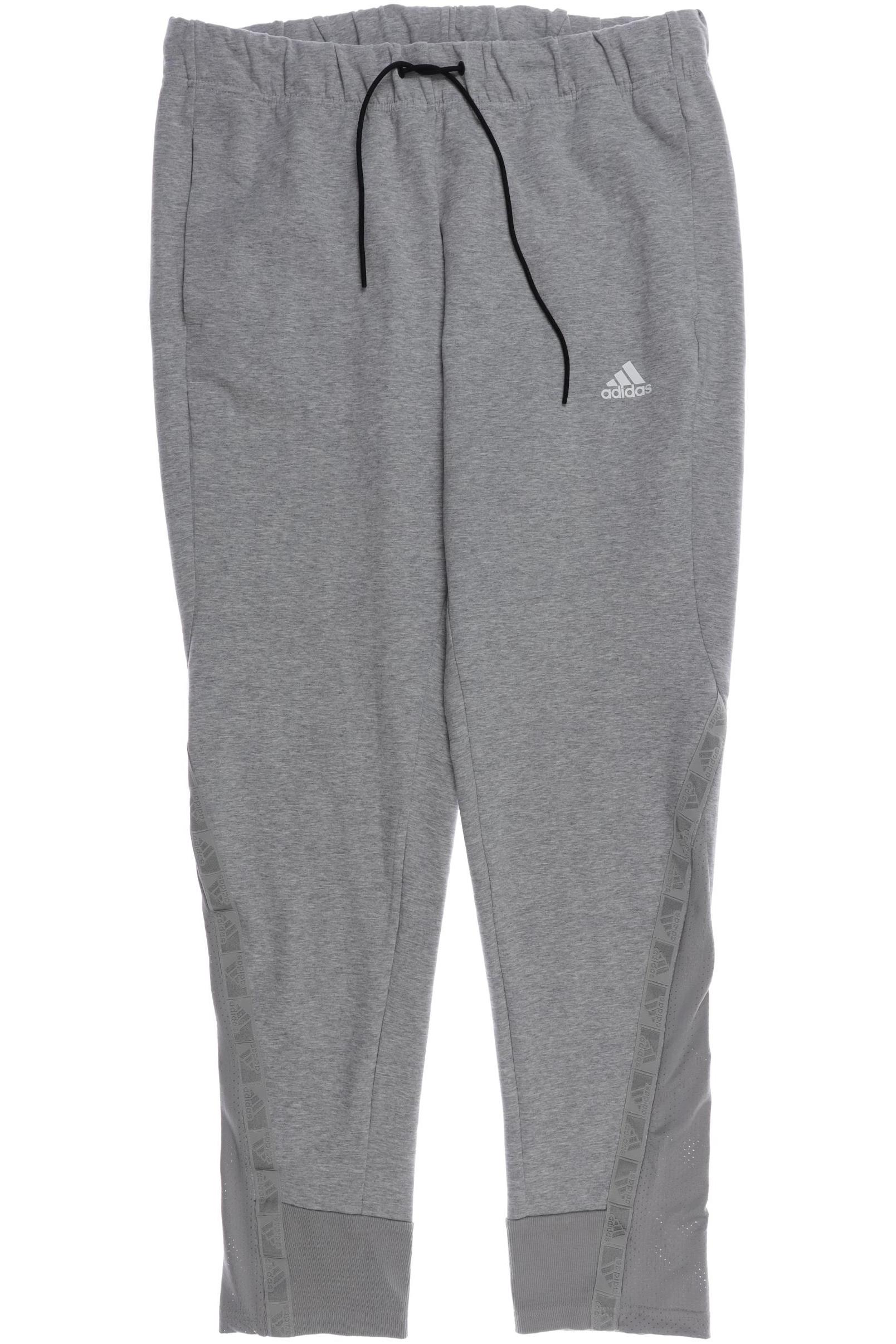 

adidas Herren Stoffhose, grau, Gr. 0