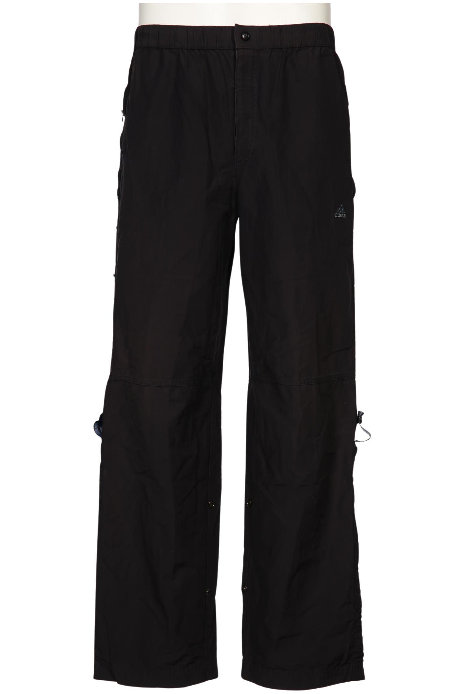

adidas Herren Stoffhose, schwarz, Gr. 0