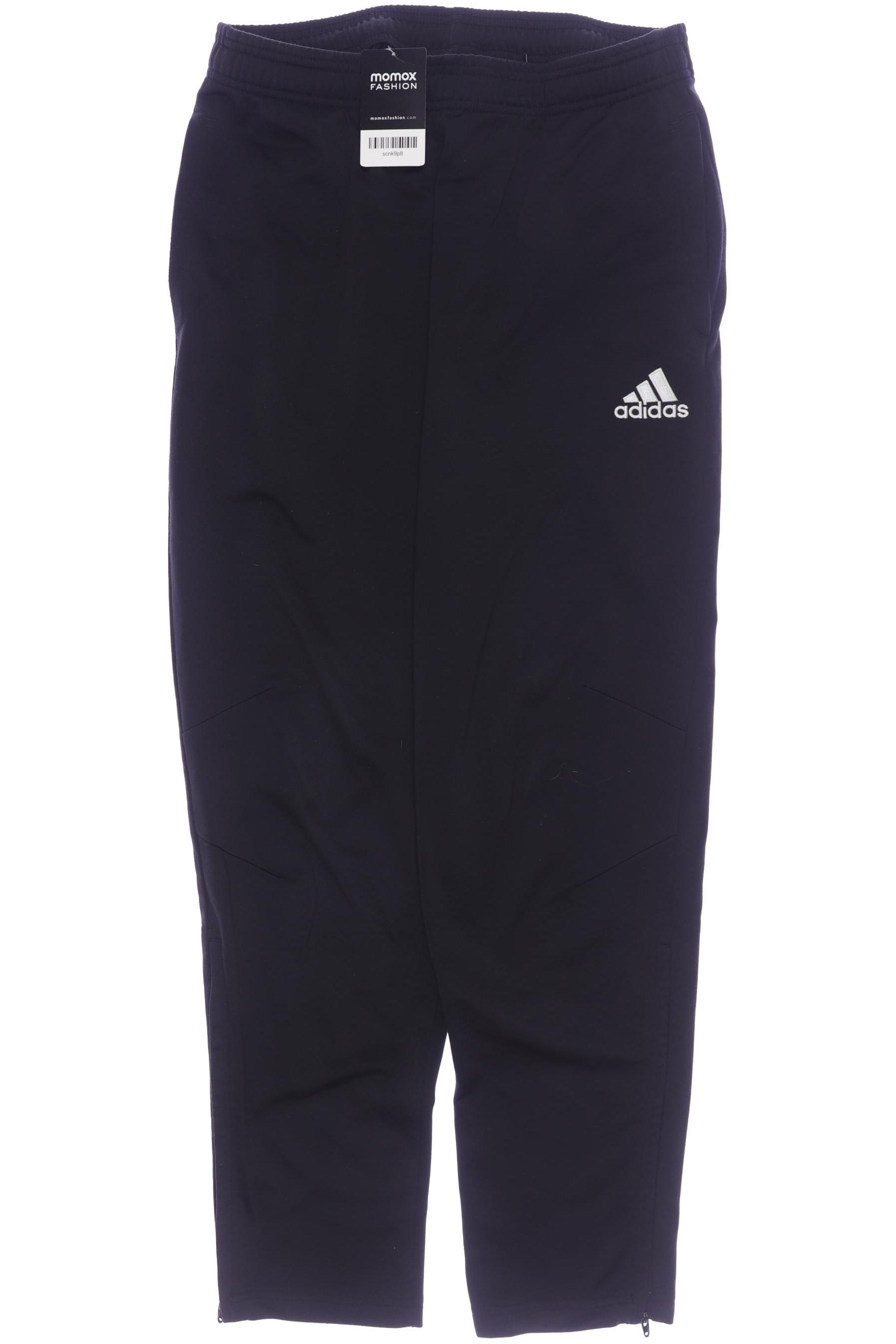 

adidas Herren Stoffhose, schwarz, Gr. 0