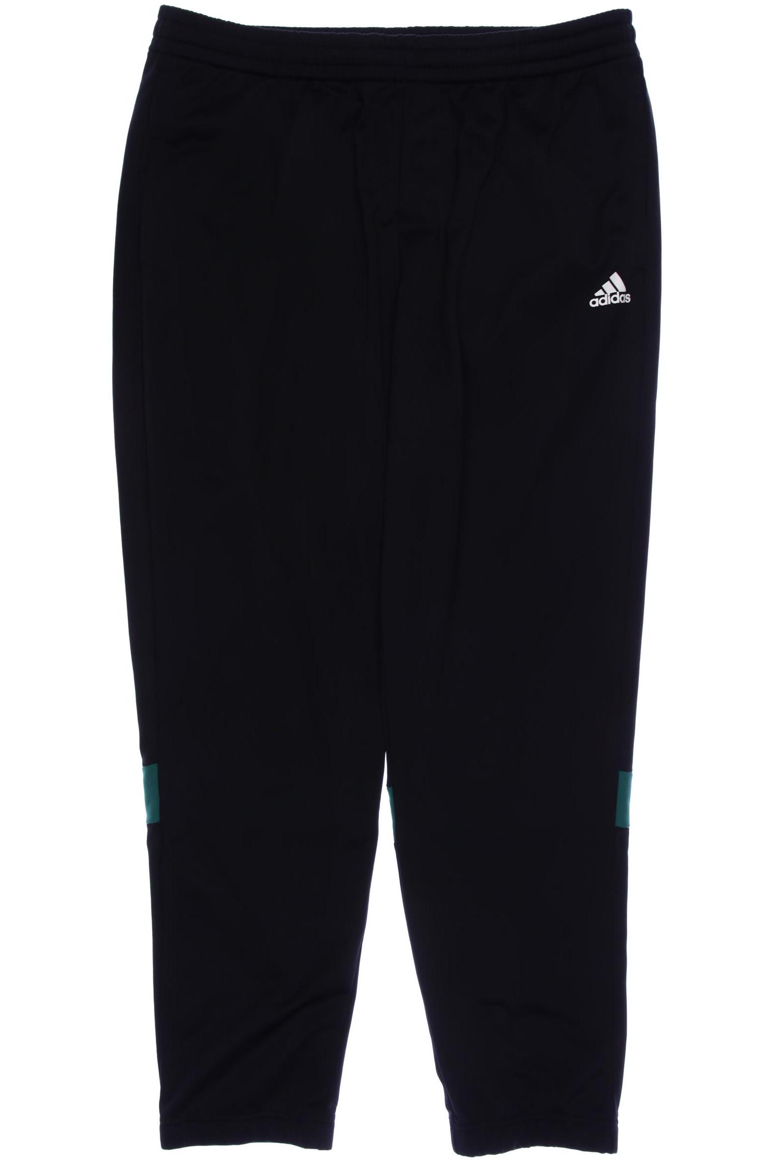 

adidas Herren Stoffhose, schwarz, Gr. 0