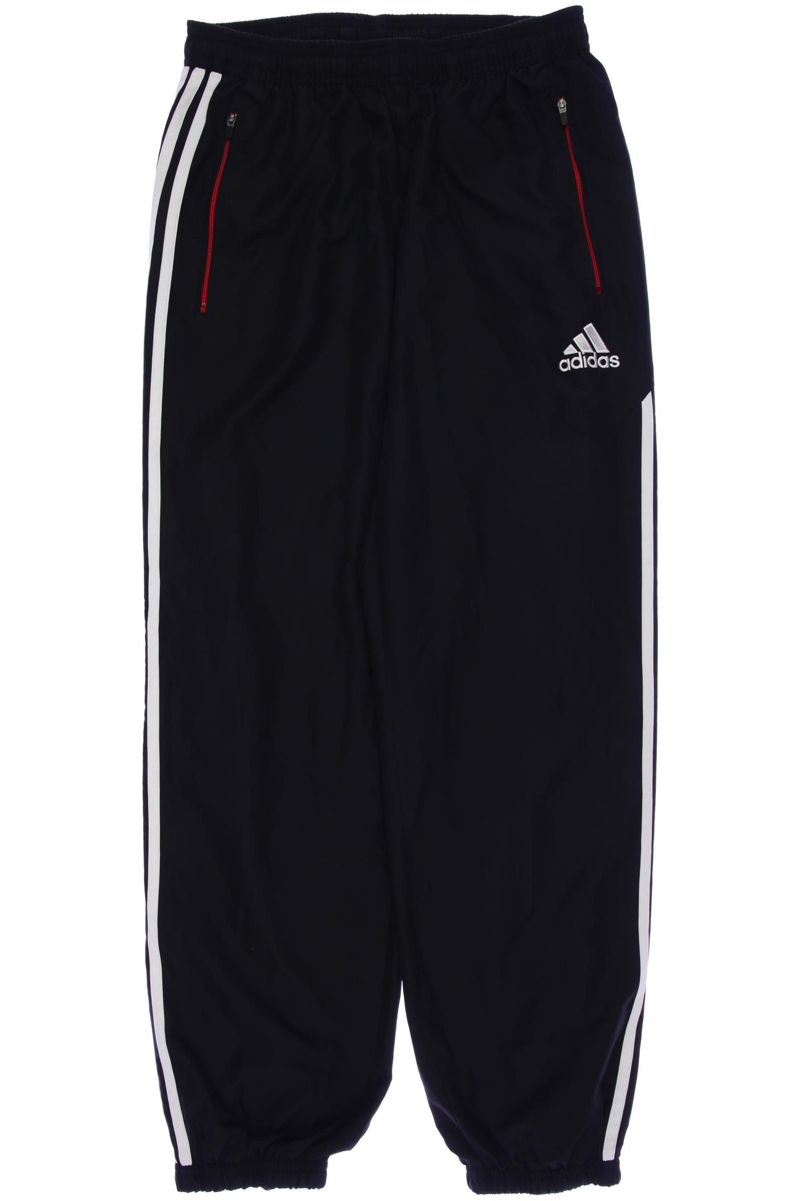 

adidas Herren Stoffhose, schwarz, Gr. 0