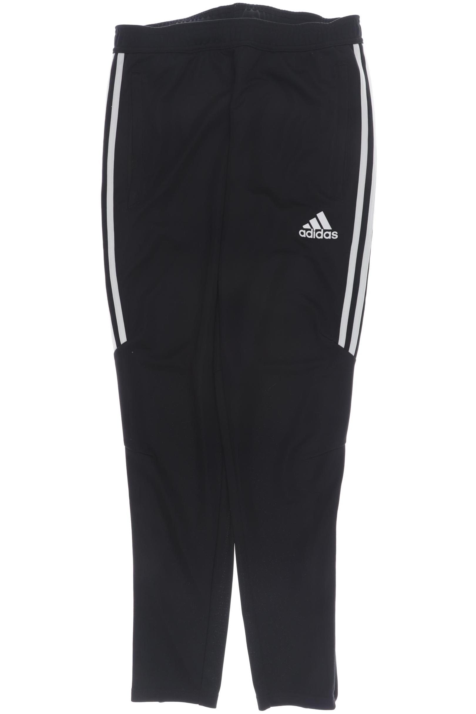 

adidas Herren Stoffhose, schwarz, Gr. 0
