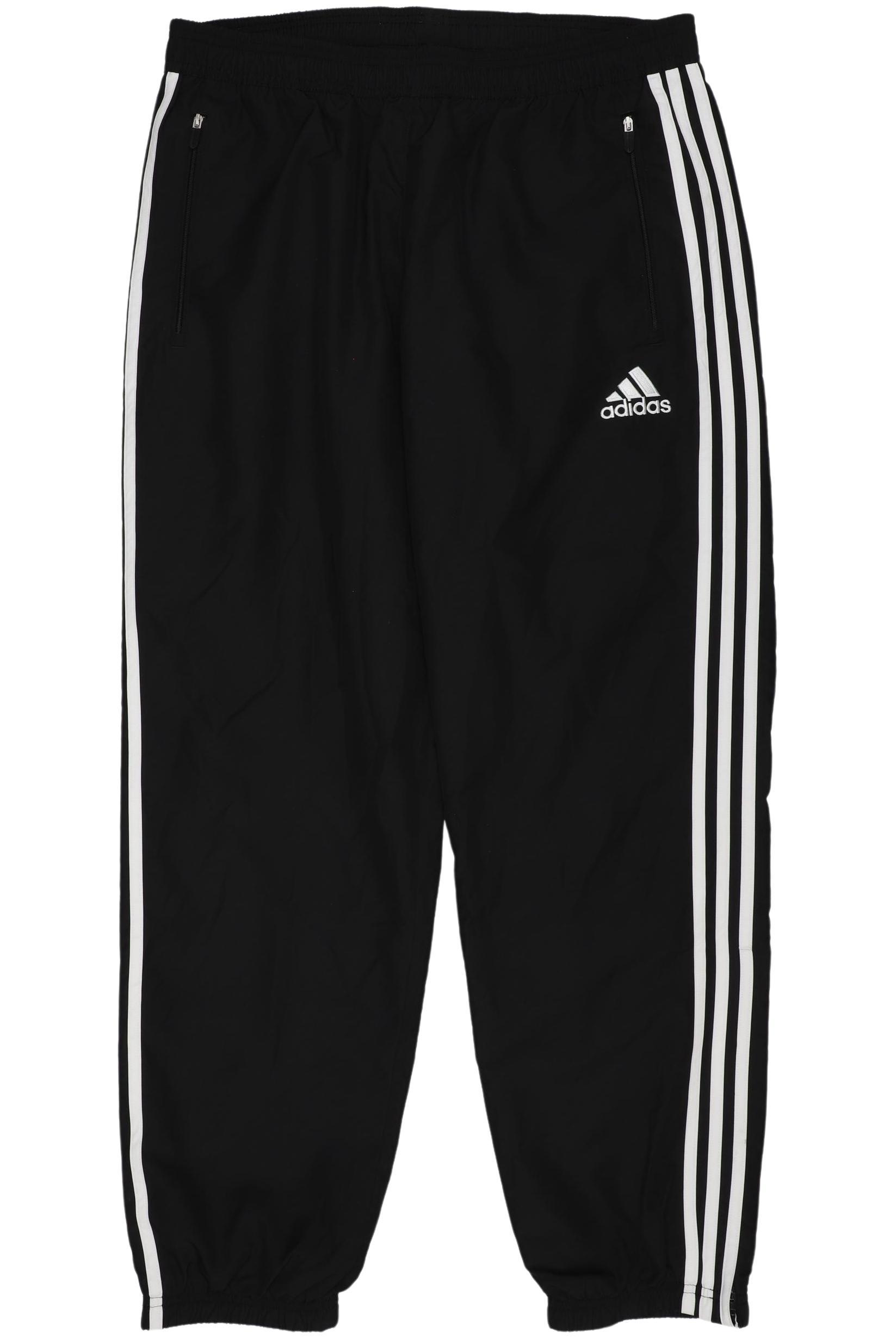 

adidas Herren Stoffhose, schwarz, Gr. 0