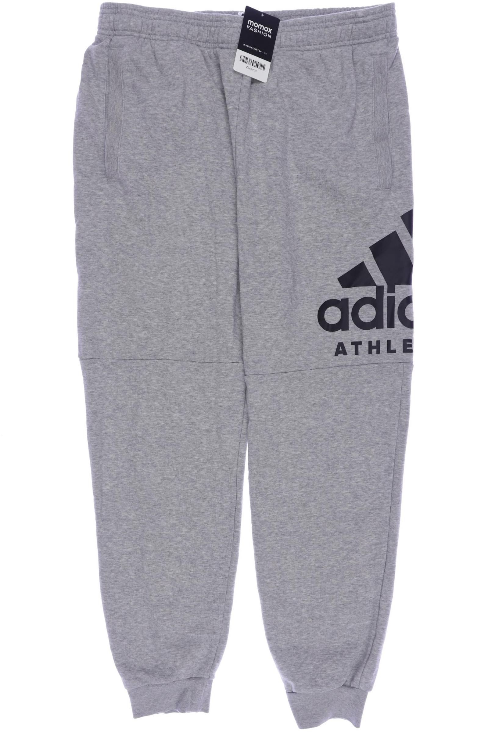 

adidas Herren Stoffhose, grau, Gr. 0