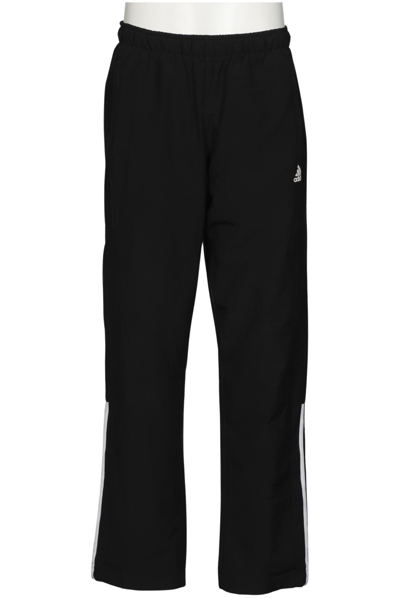 

adidas Herren Stoffhose, schwarz, Gr. 0
