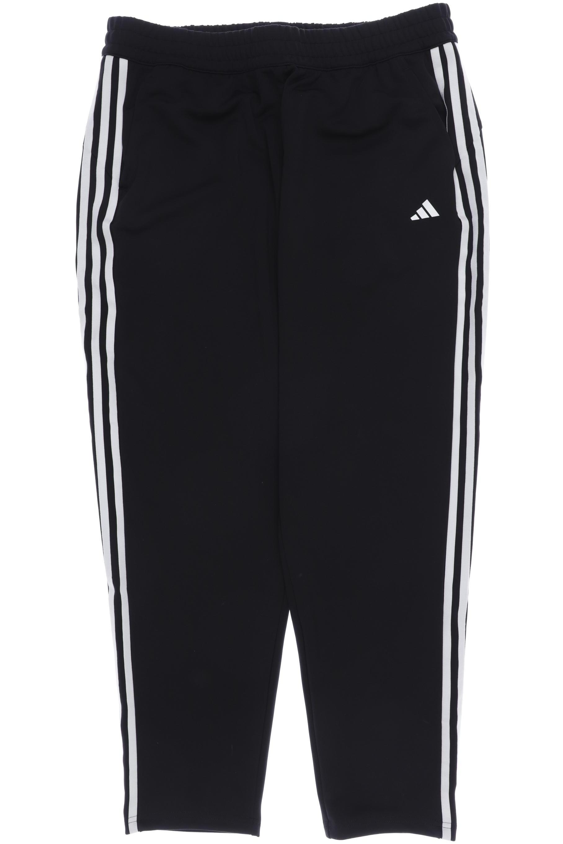 

adidas Herren Stoffhose, schwarz, Gr. 0