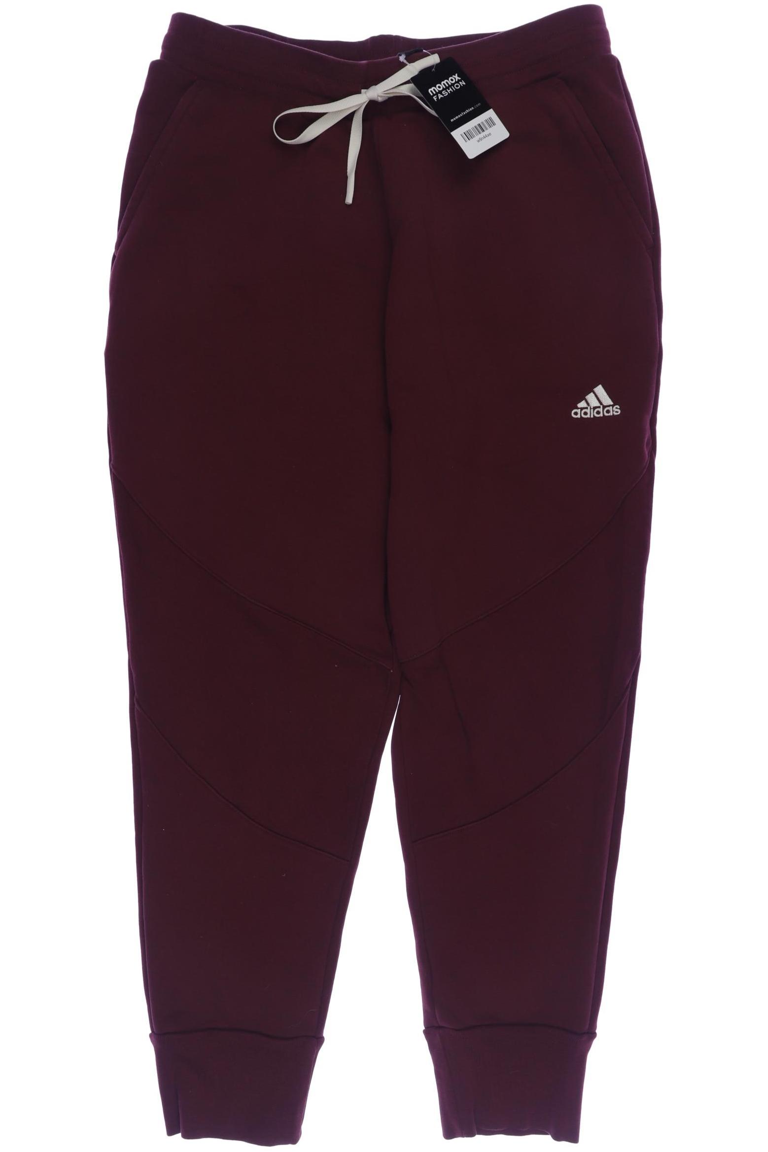 

adidas Herren Stoffhose, bordeaux, Gr. 0