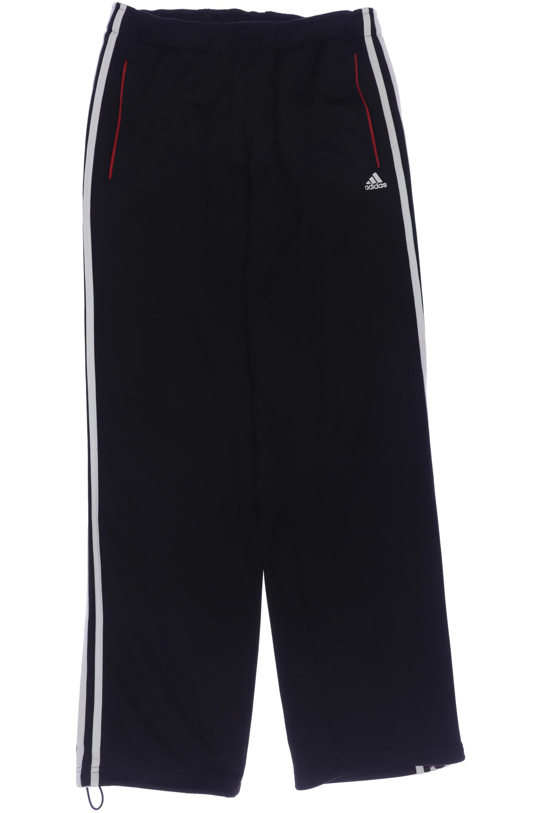 

adidas Herren Stoffhose, schwarz, Gr. 0