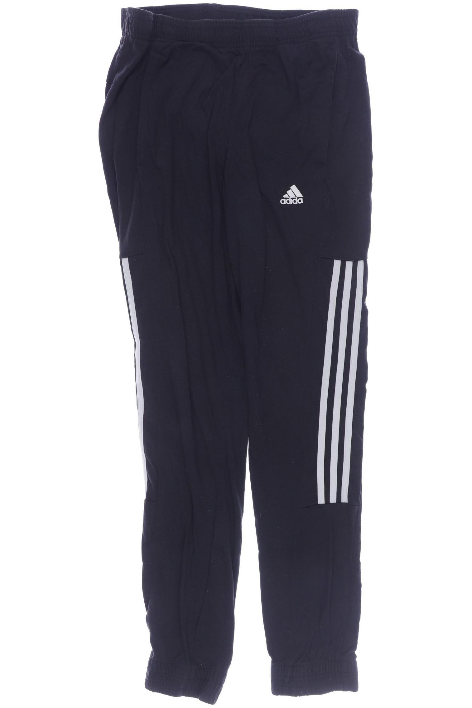 

adidas Herren Stoffhose, schwarz, Gr. 0