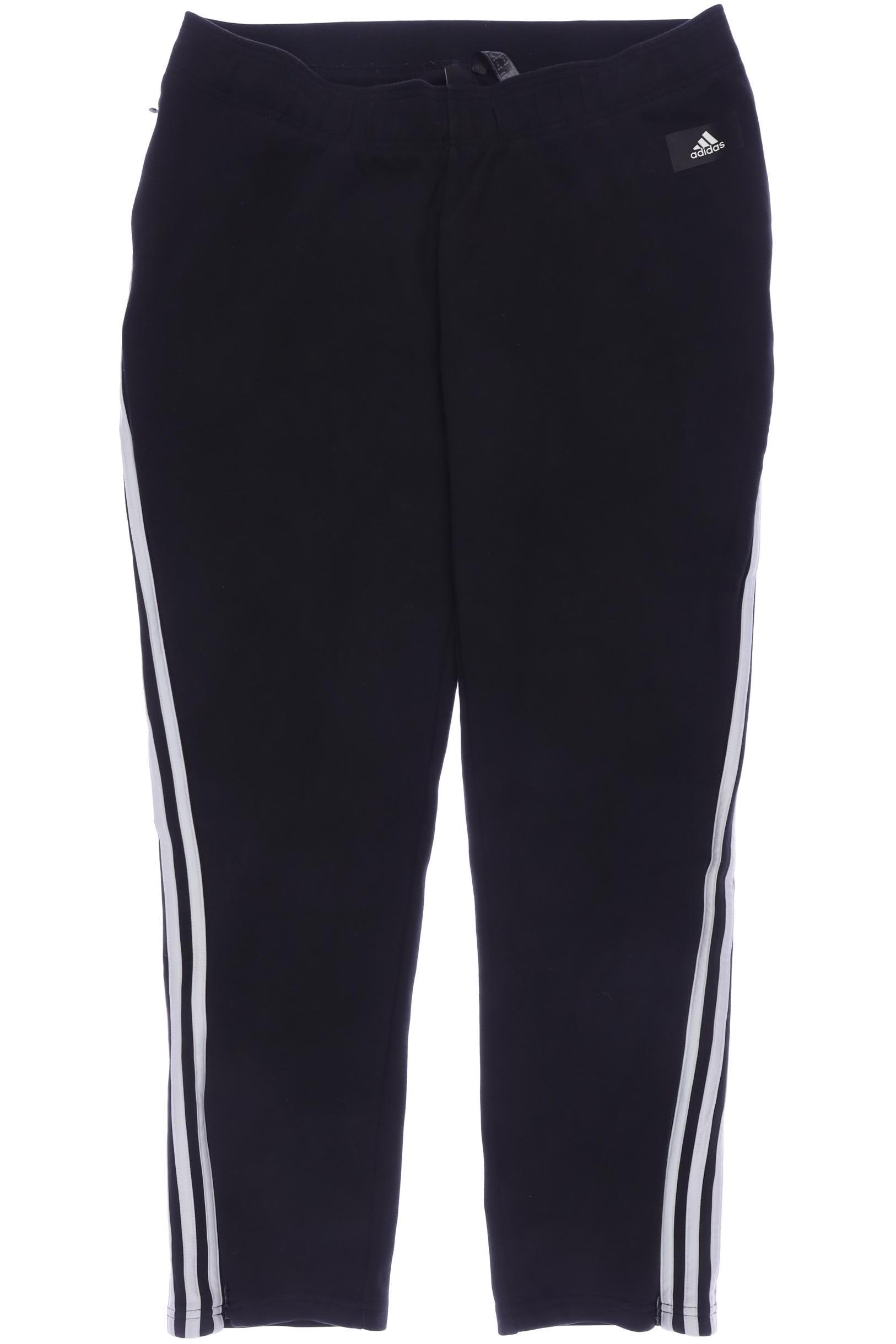 

adidas Herren Stoffhose, schwarz, Gr. 0