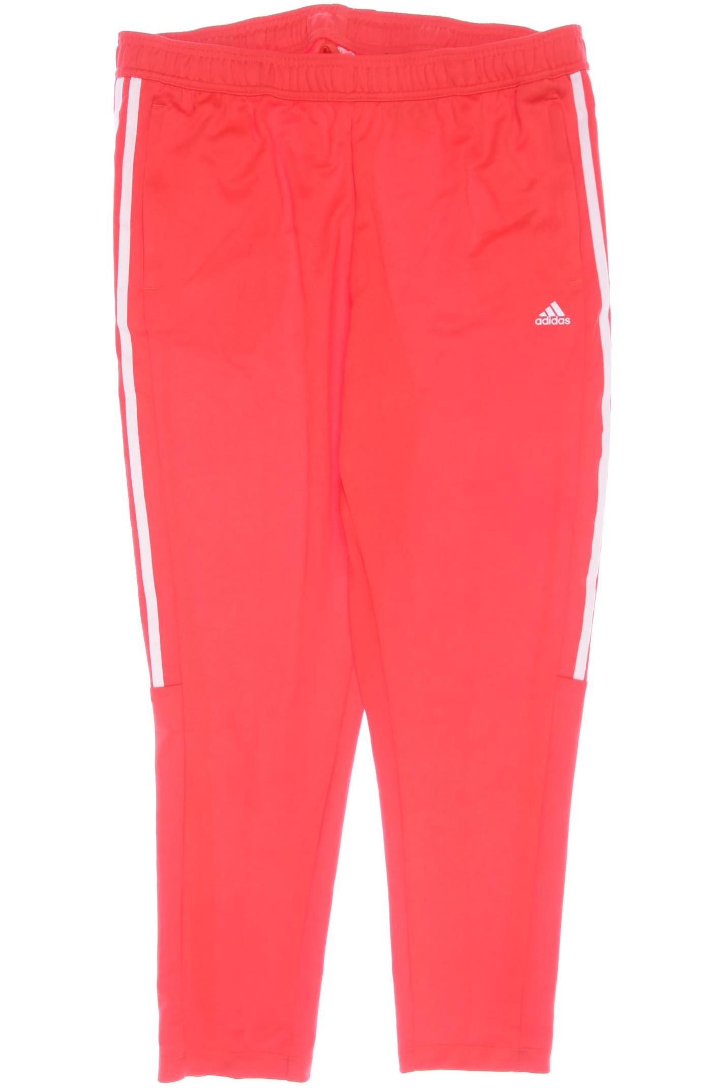 

adidas Herren Stoffhose, rot, Gr. 0