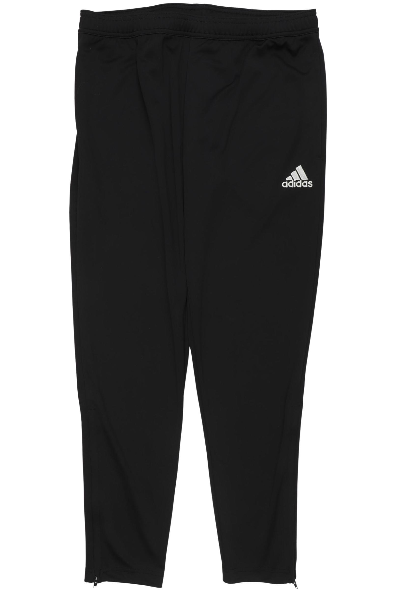 

adidas Herren Stoffhose, schwarz, Gr. 0