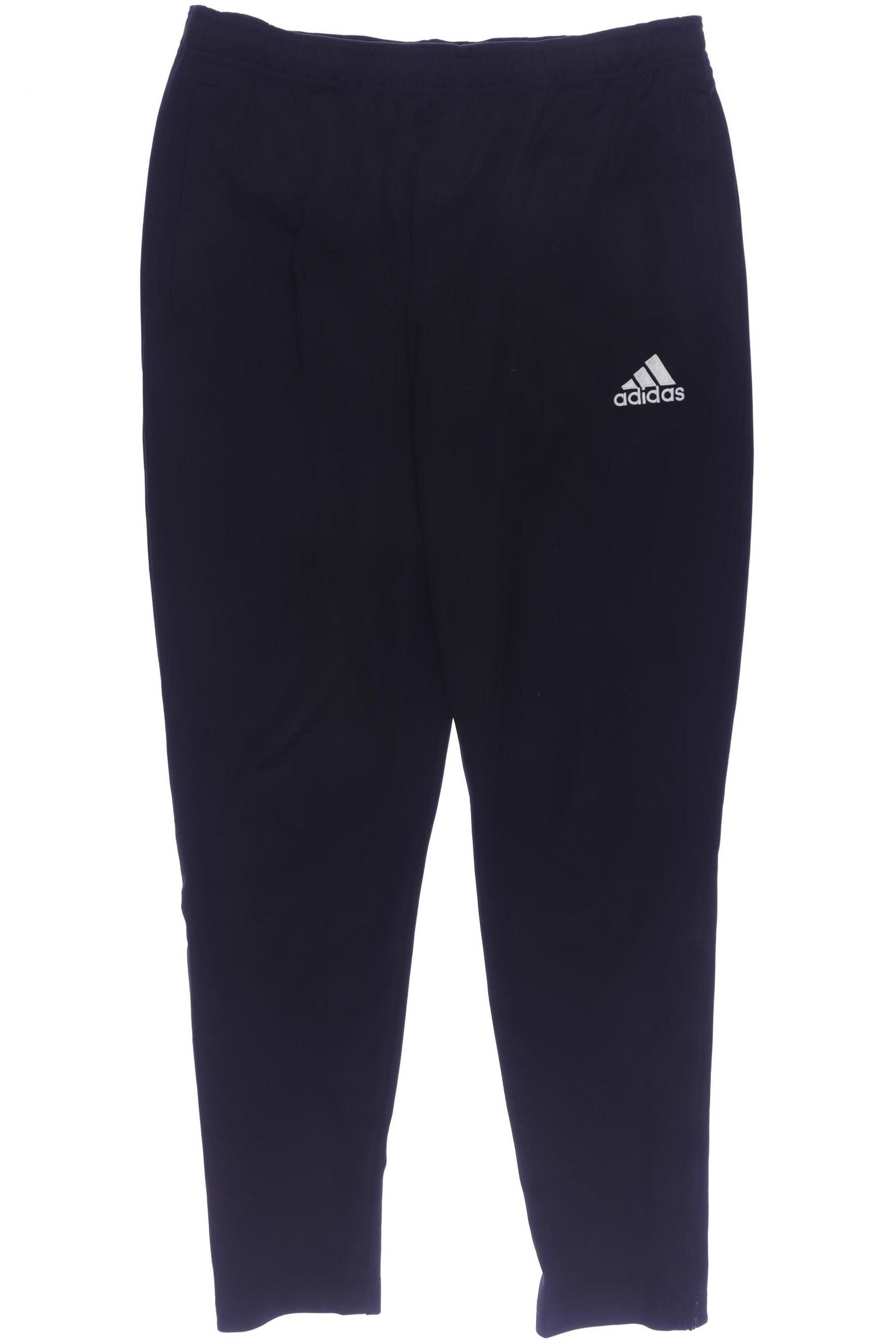 

adidas Herren Stoffhose, schwarz, Gr. 0