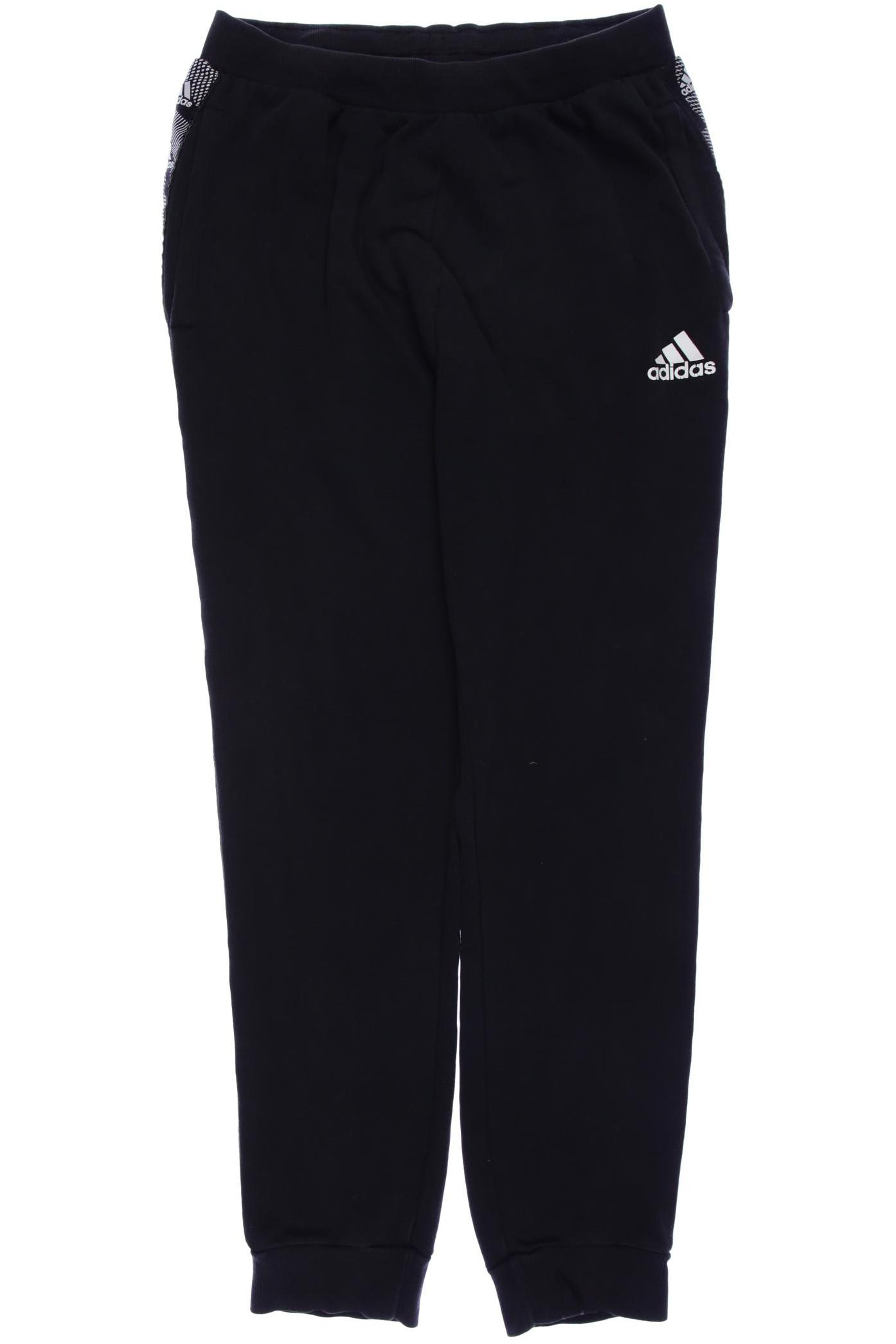

adidas Herren Stoffhose, schwarz, Gr. 0
