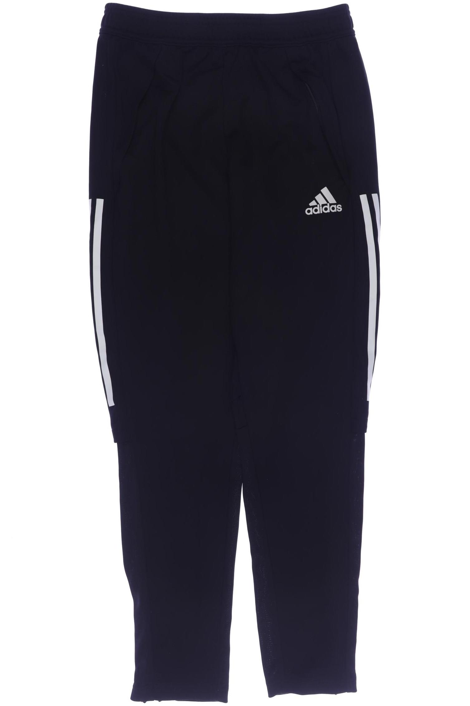 

adidas Herren Stoffhose, schwarz, Gr. 0