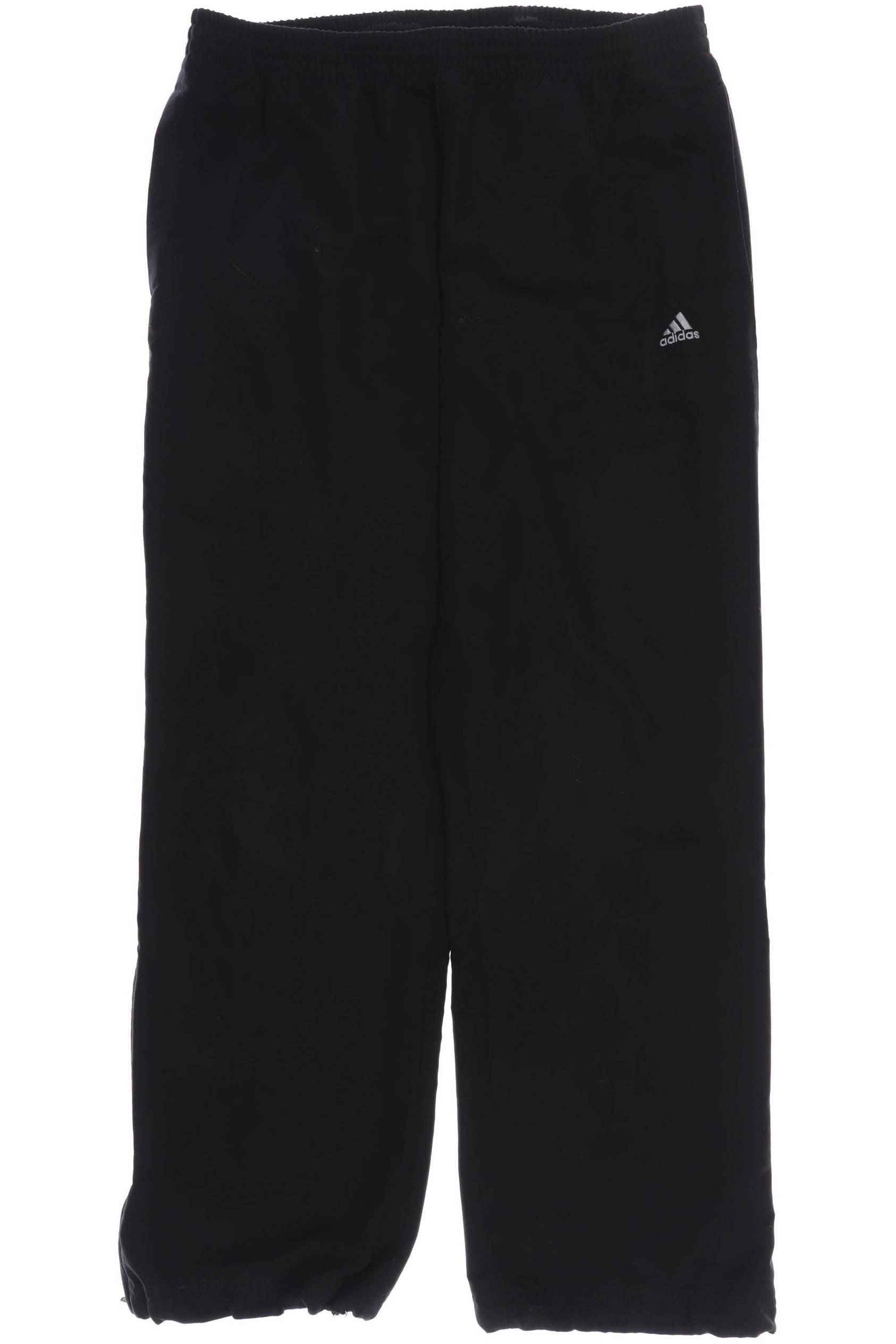 

adidas Herren Stoffhose, schwarz, Gr. 0