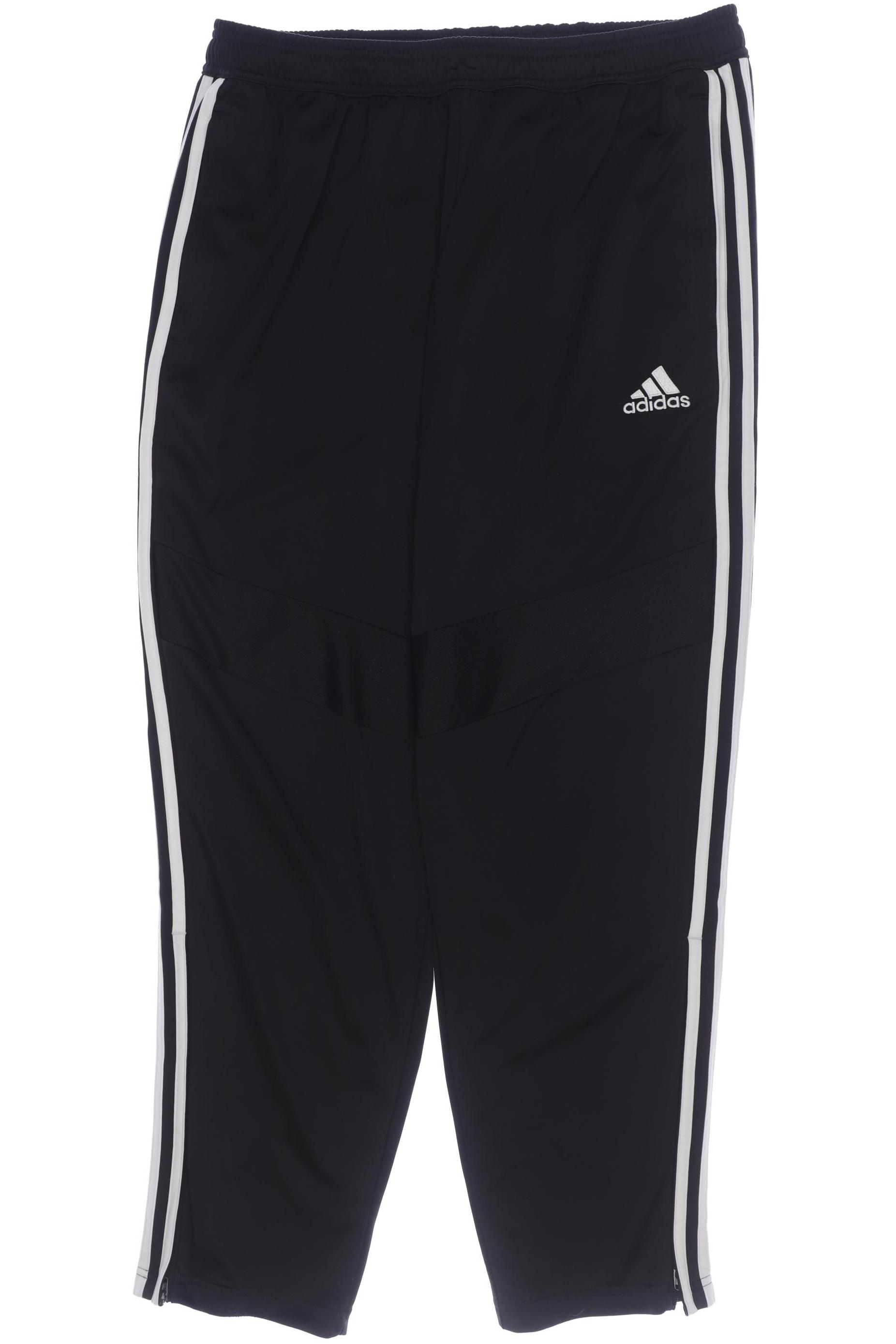 

adidas Herren Stoffhose, schwarz, Gr. 0