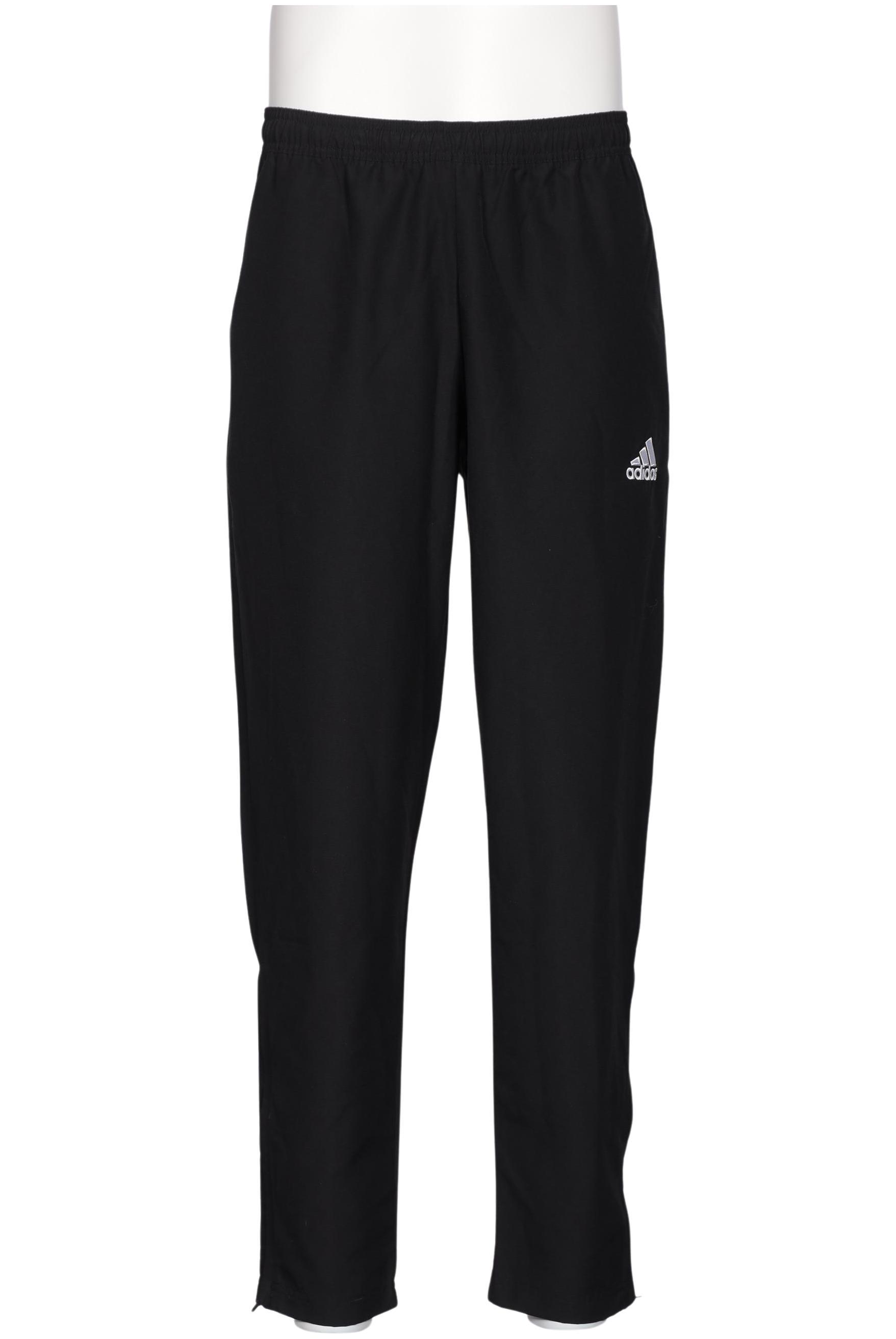 

adidas Herren Stoffhose, schwarz, Gr. 0