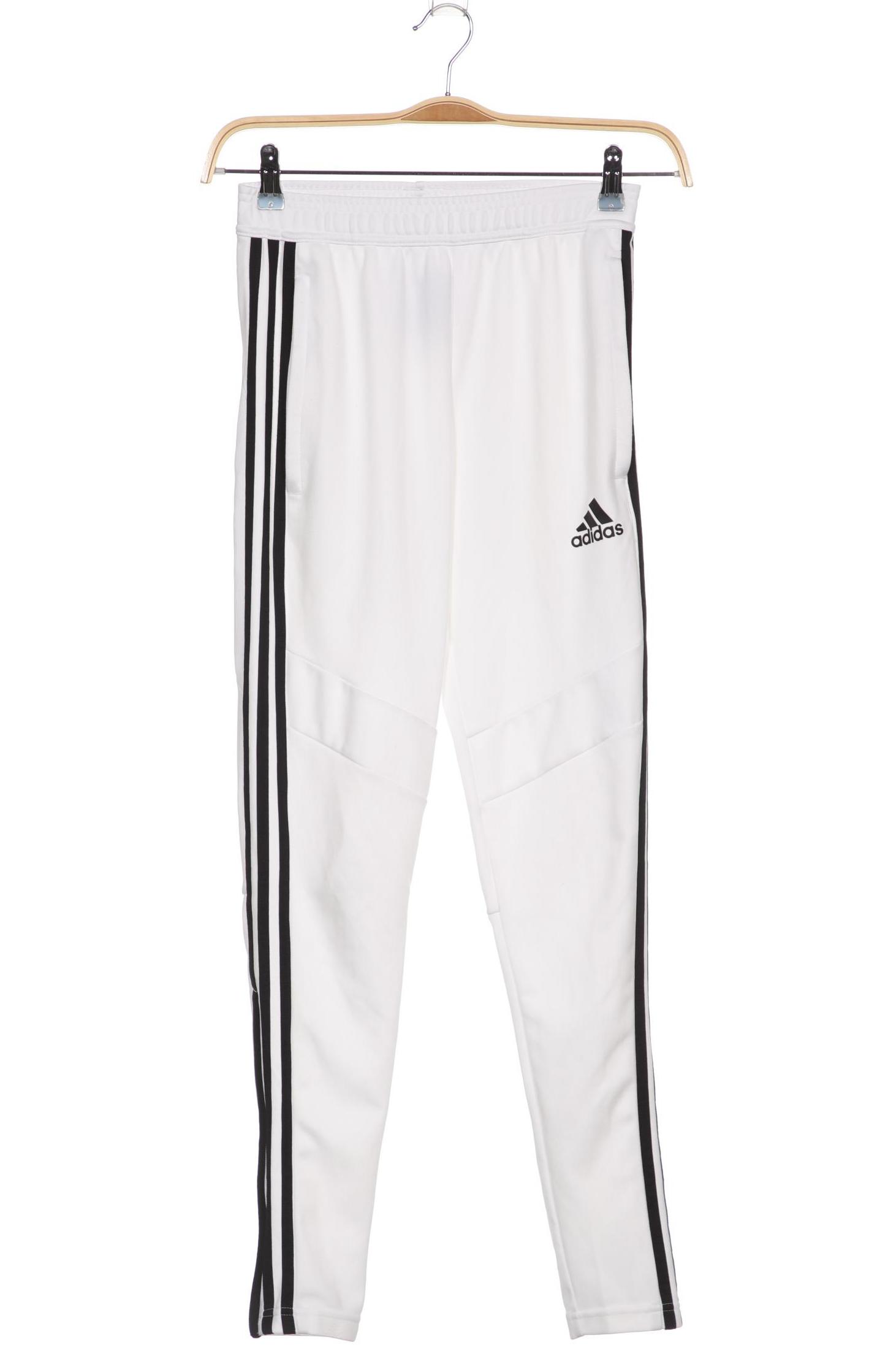 

adidas Herren Stoffhose, weiß, Gr. 0