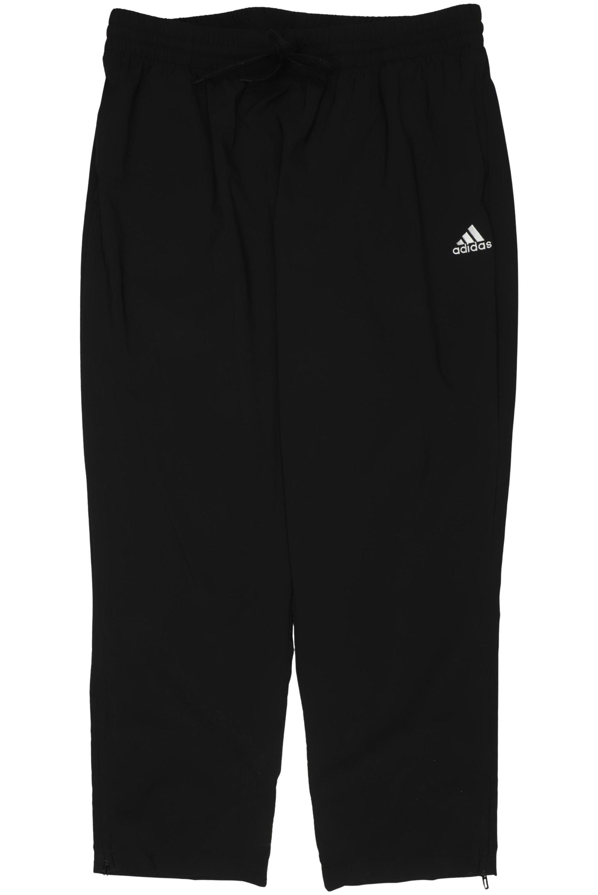

adidas Herren Stoffhose, schwarz, Gr. 0