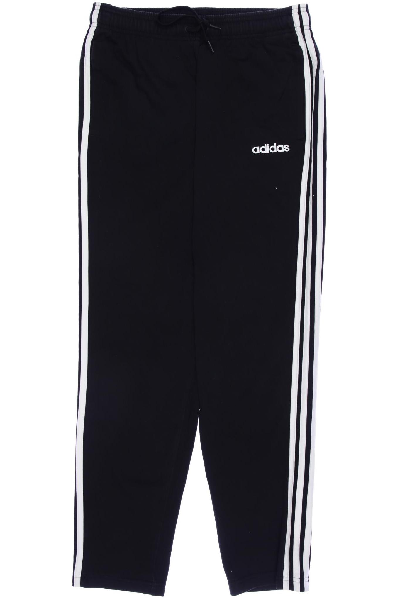 

adidas Herren Stoffhose, schwarz, Gr. 0