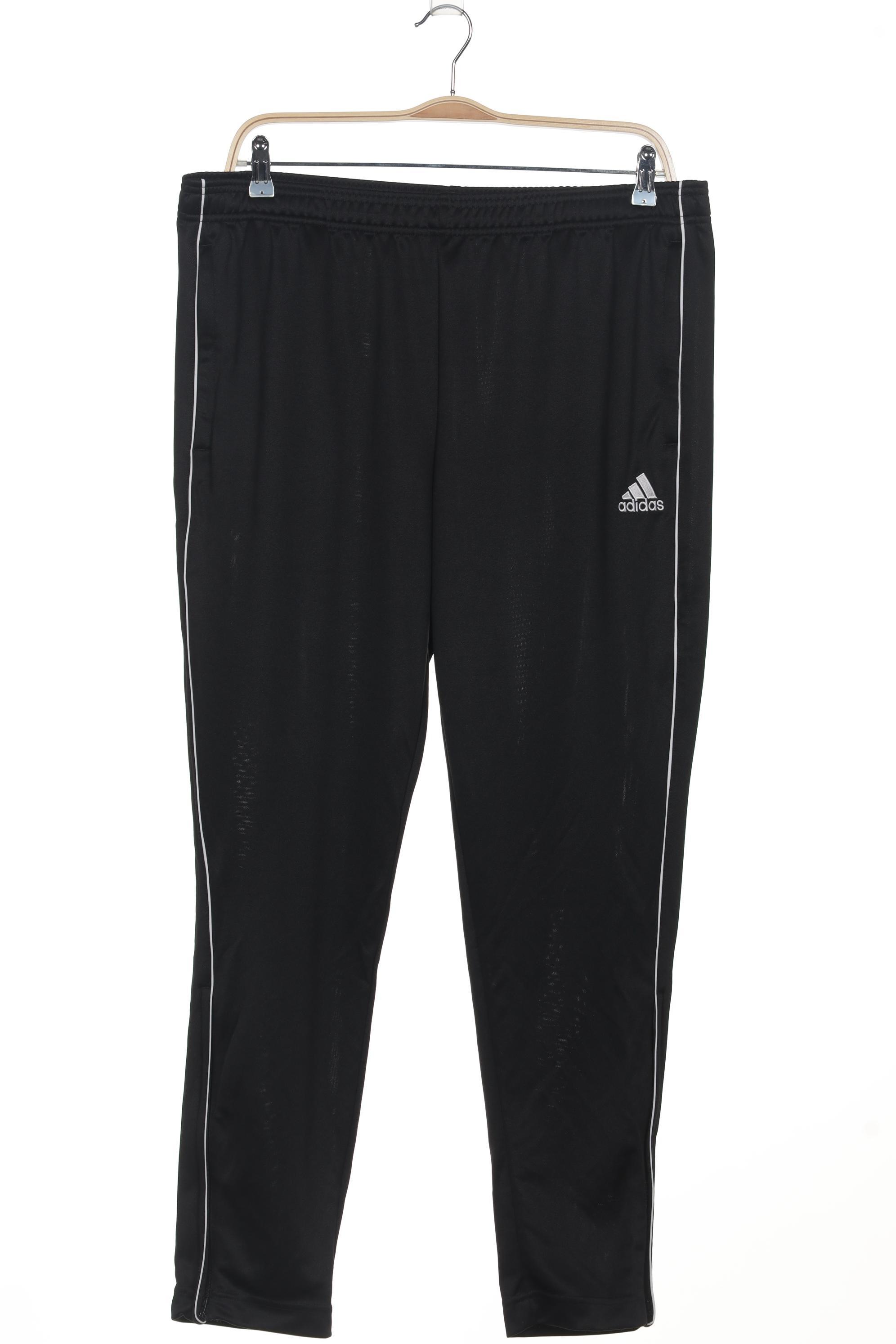 

adidas Herren Stoffhose, schwarz, Gr. 0