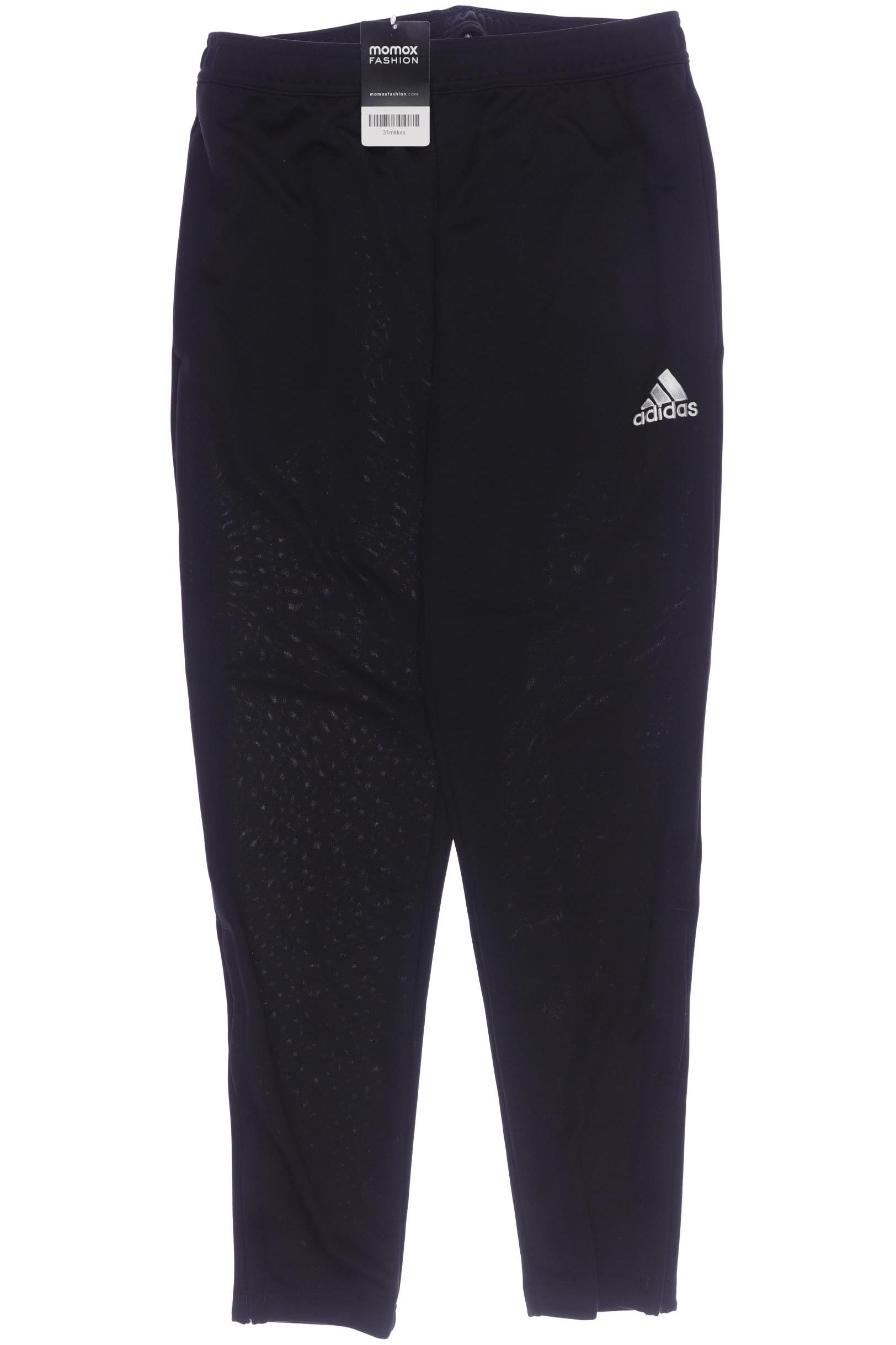 

adidas Herren Stoffhose, schwarz, Gr. 0