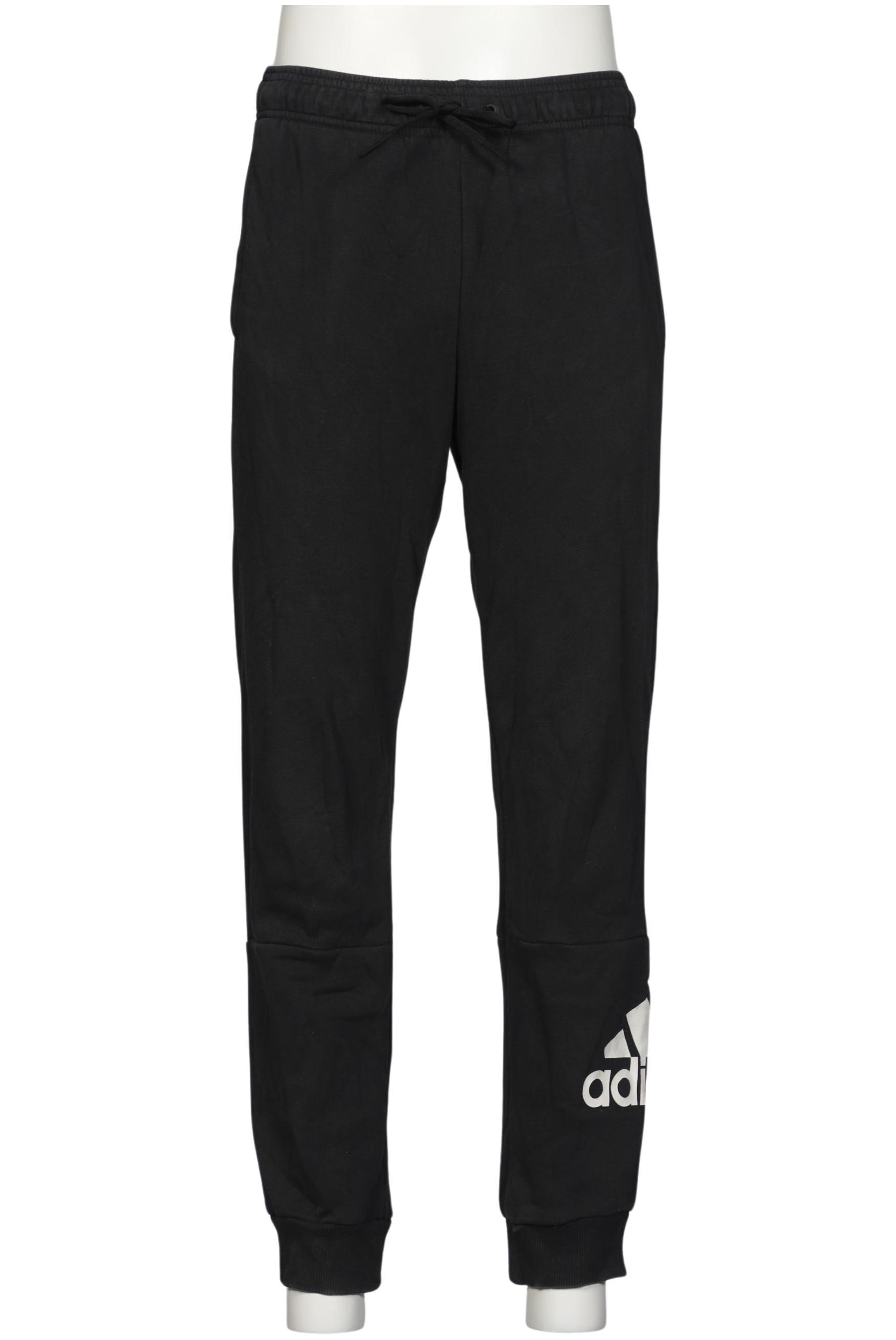 

adidas Herren Stoffhose, schwarz, Gr. 0
