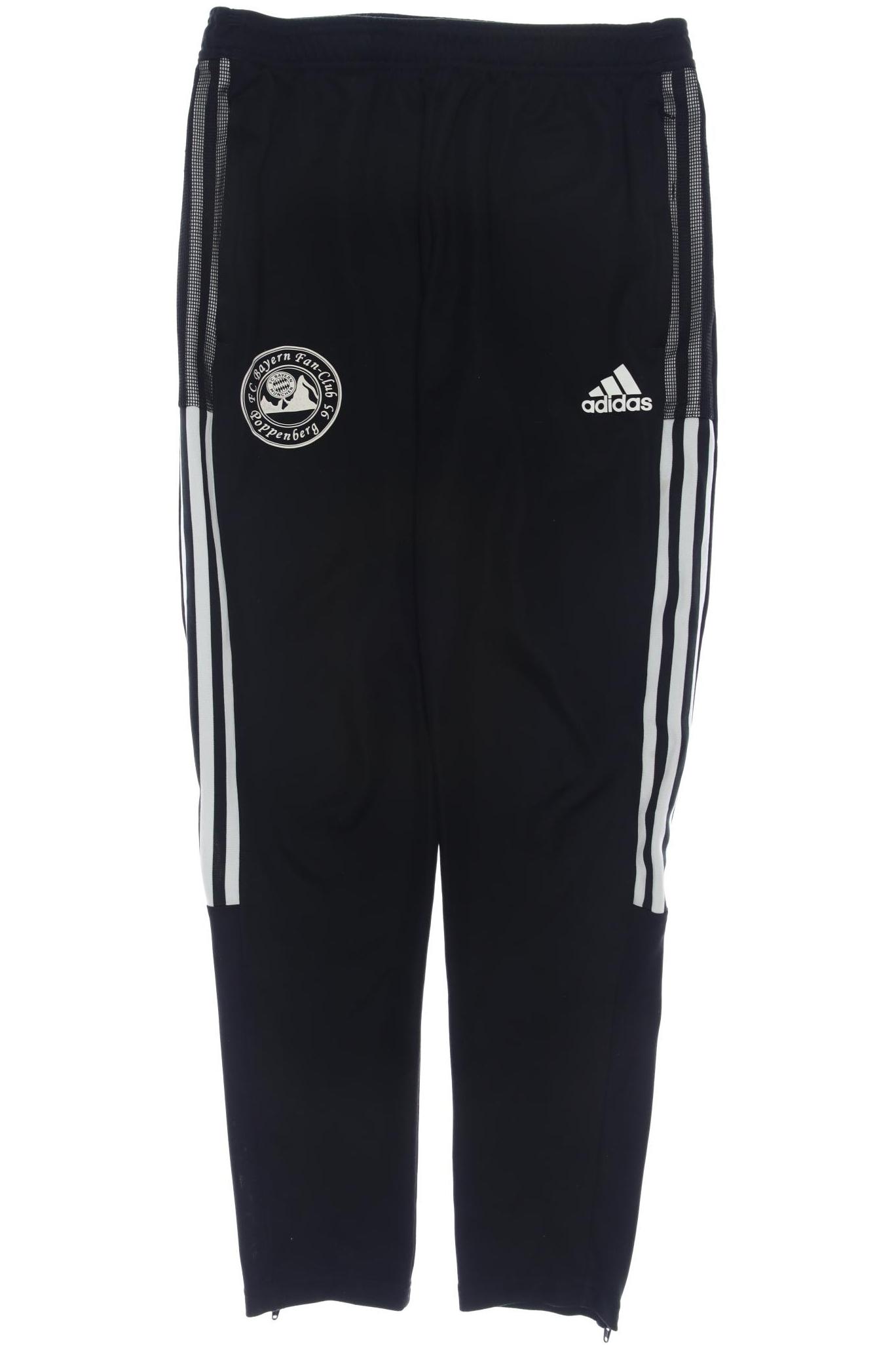 

adidas Herren Stoffhose, schwarz, Gr. 0