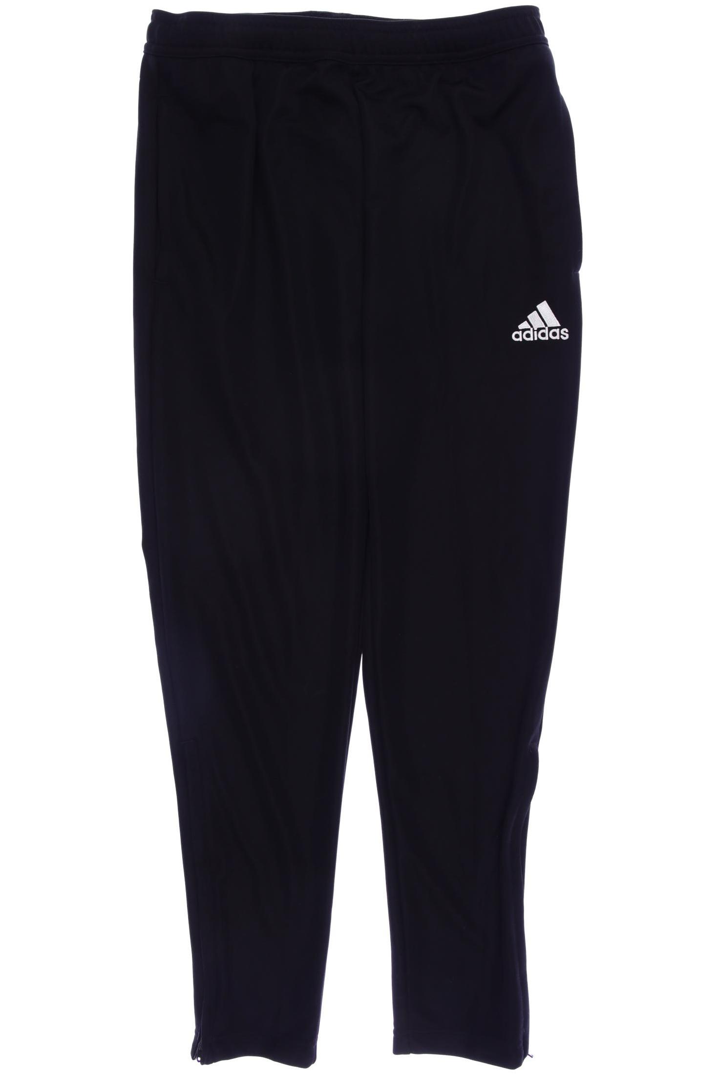 

adidas Herren Stoffhose, schwarz, Gr. 0