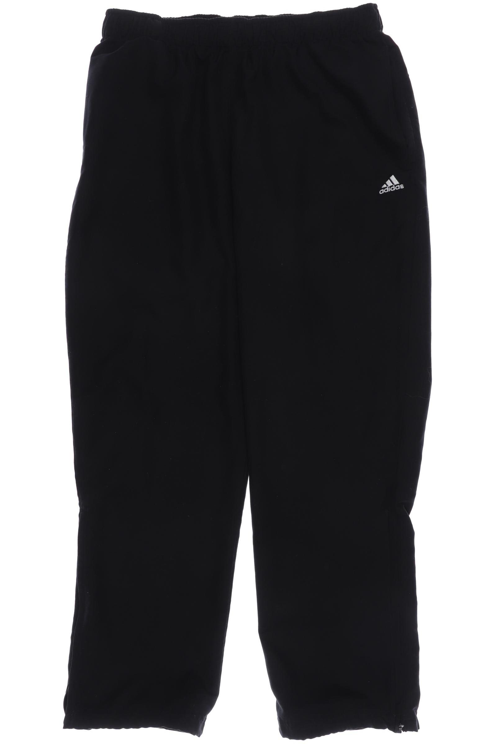 

adidas Herren Stoffhose, schwarz, Gr. 0