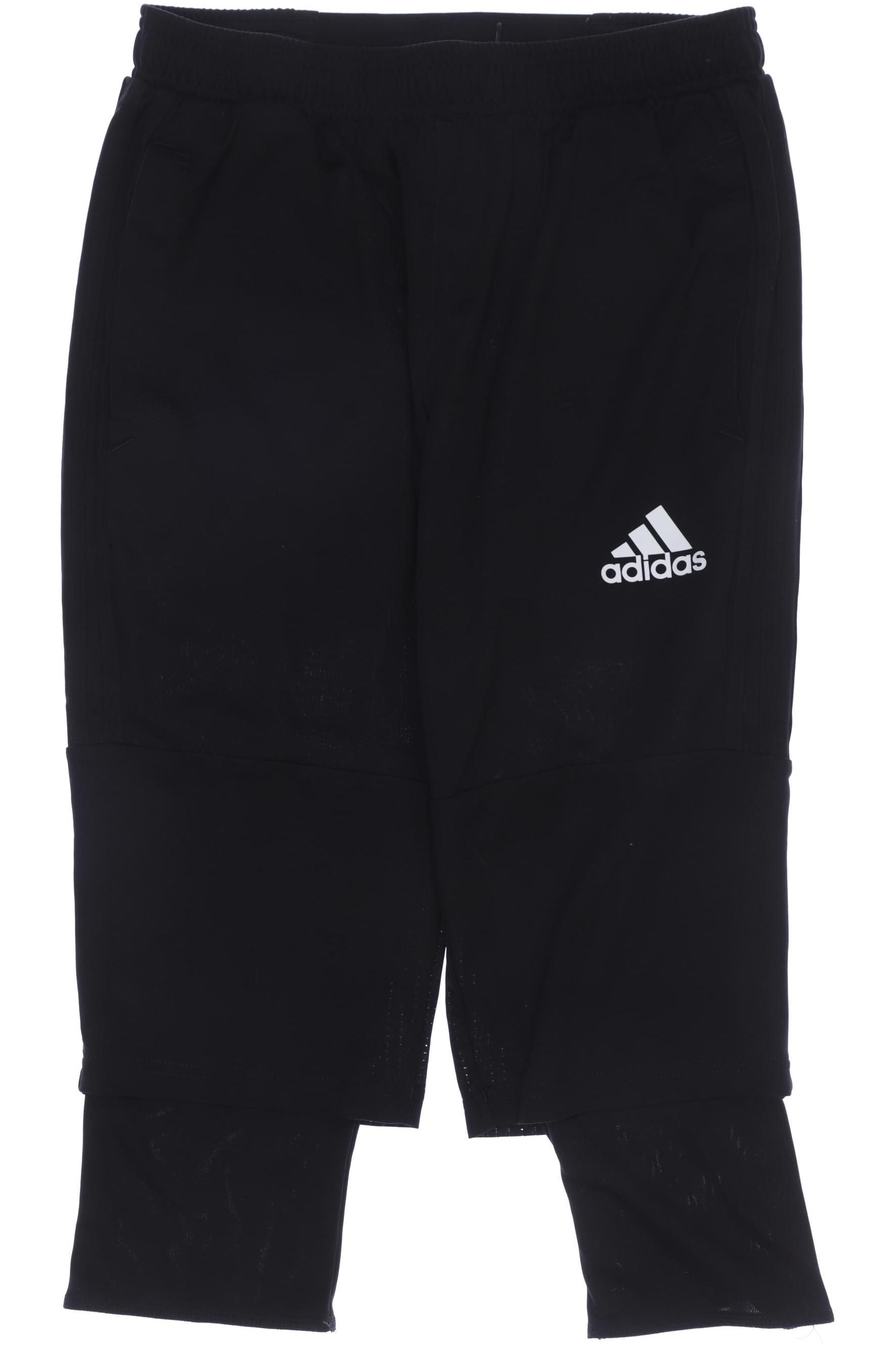 

adidas Herren Stoffhose, schwarz, Gr. 0
