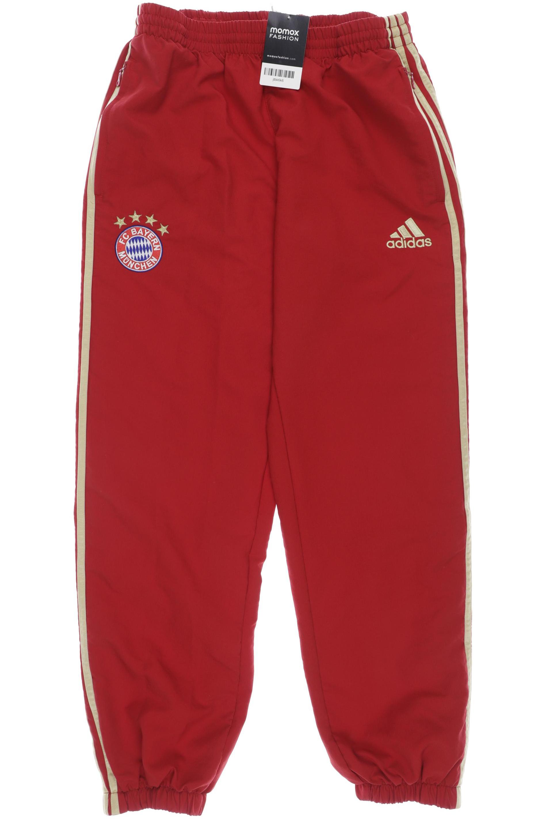 

adidas Herren Stoffhose, rot, Gr. 0