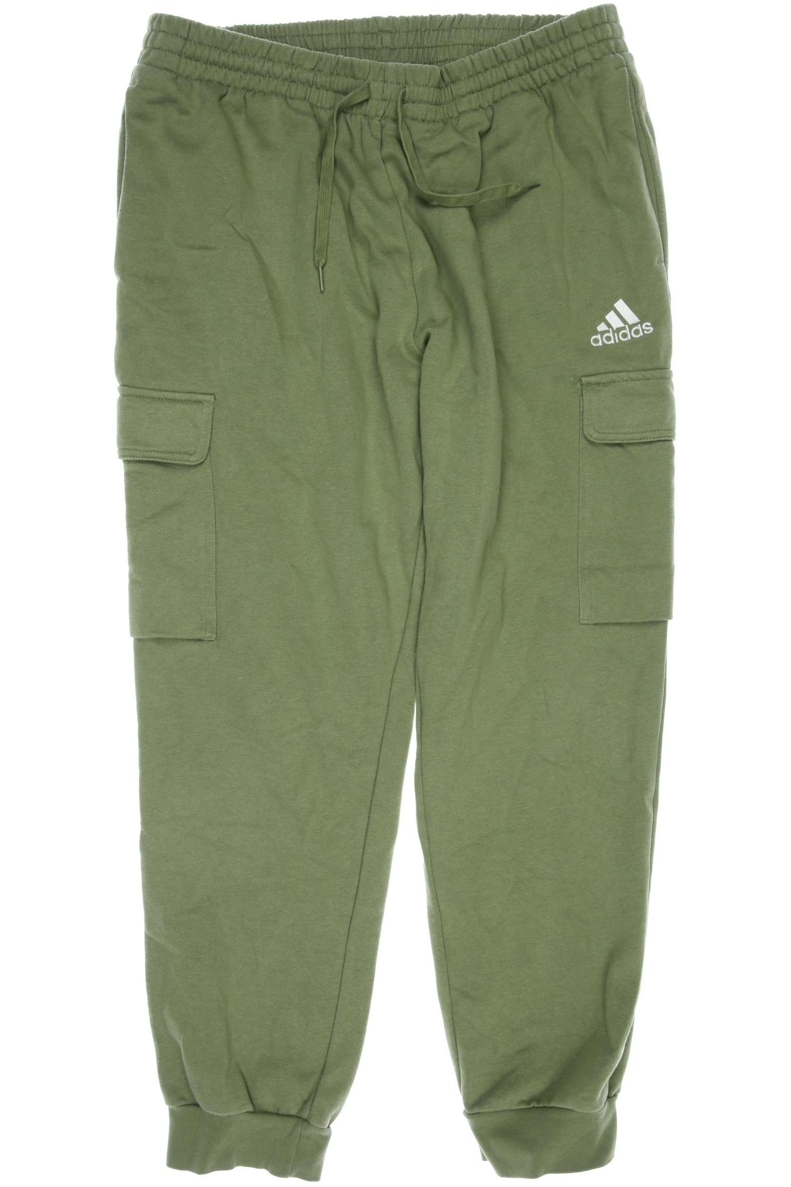 

adidas Herren Stoffhose, grün, Gr. 0