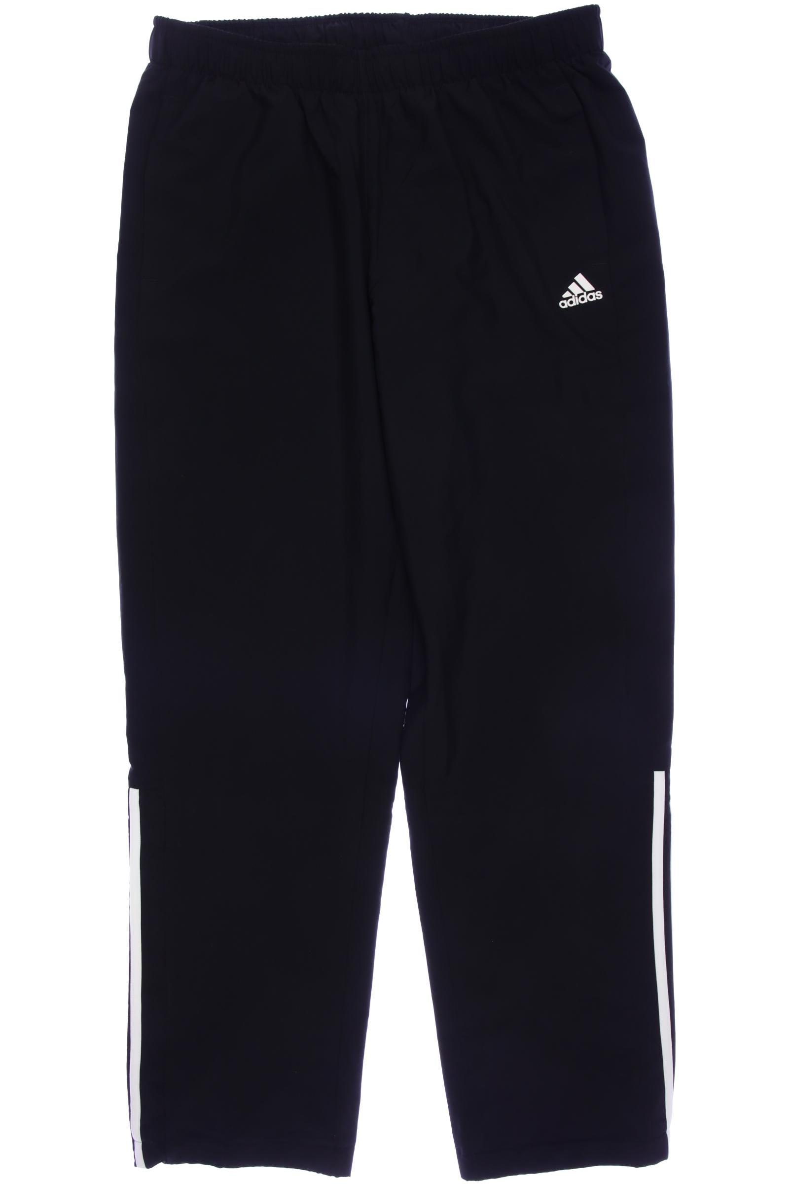 

adidas Herren Stoffhose, schwarz, Gr. 0