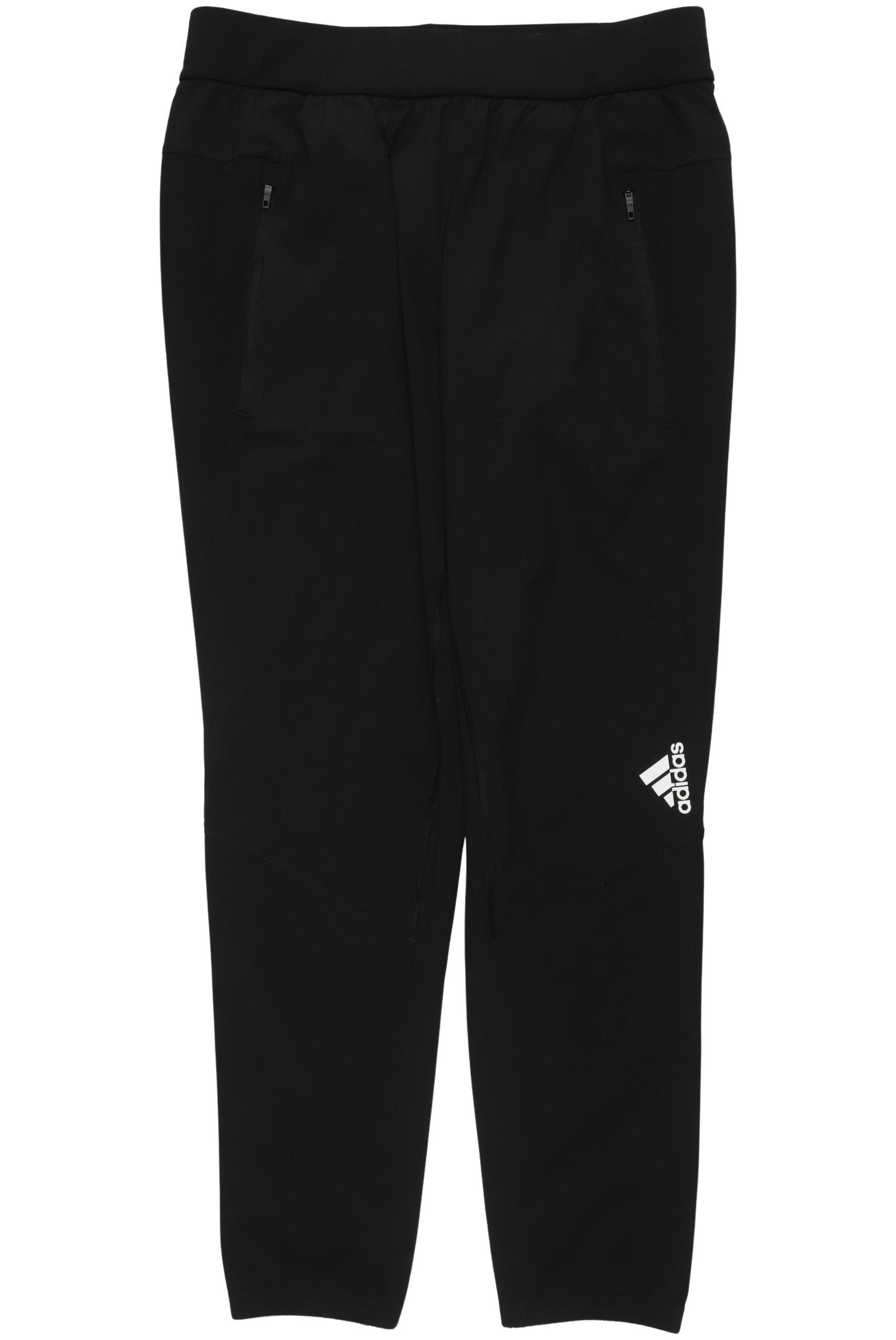 

adidas Herren Stoffhose, schwarz, Gr. 0