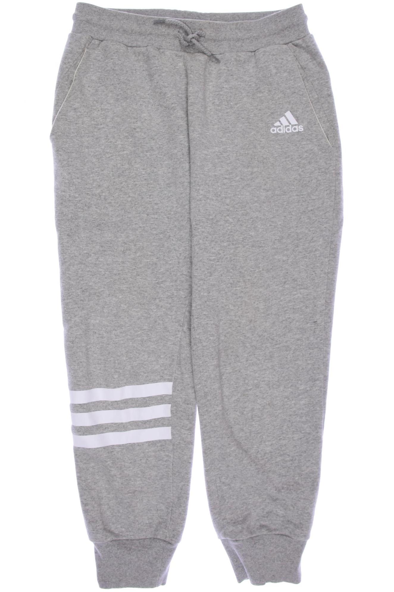 

adidas Herren Stoffhose, grau, Gr. 0