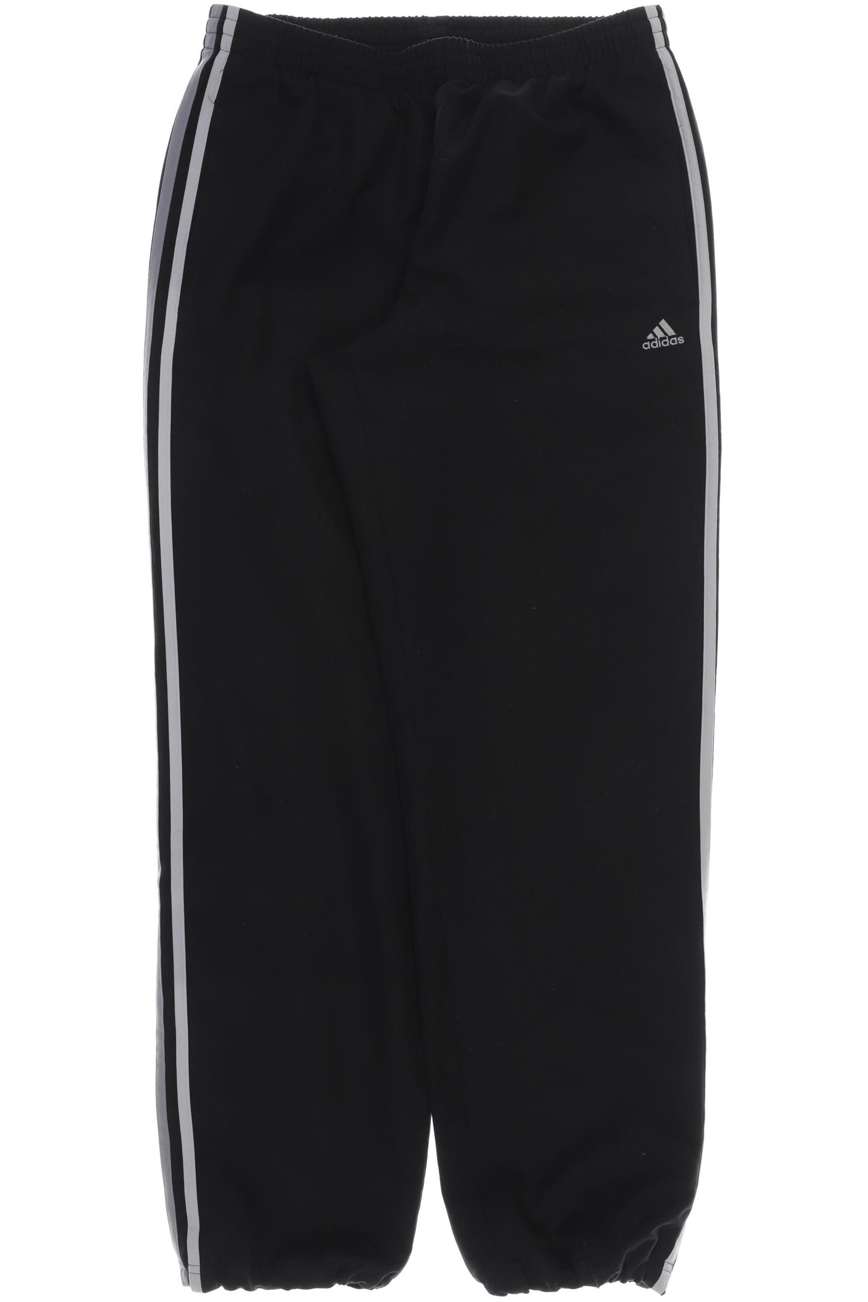 

adidas Herren Stoffhose, schwarz, Gr. 0